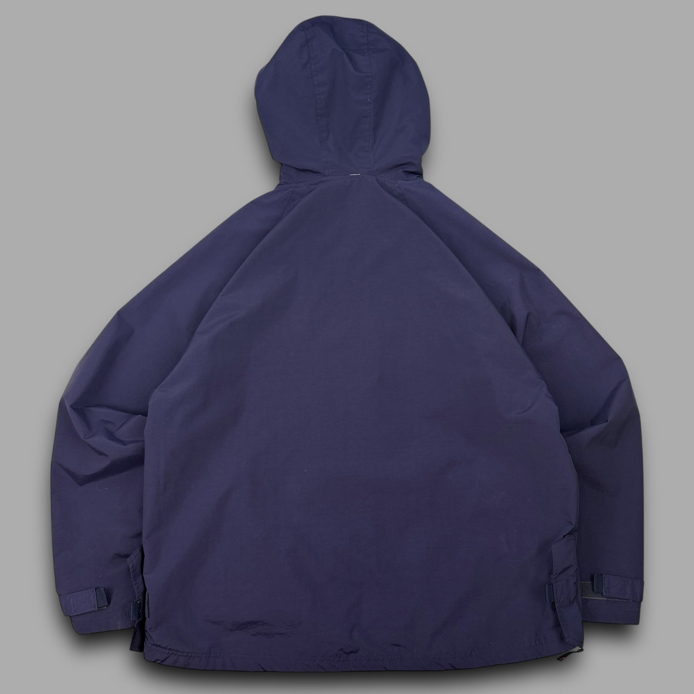 Le coq sportif 2000's technical asymmetrical zip pullover windbreaker (XL)