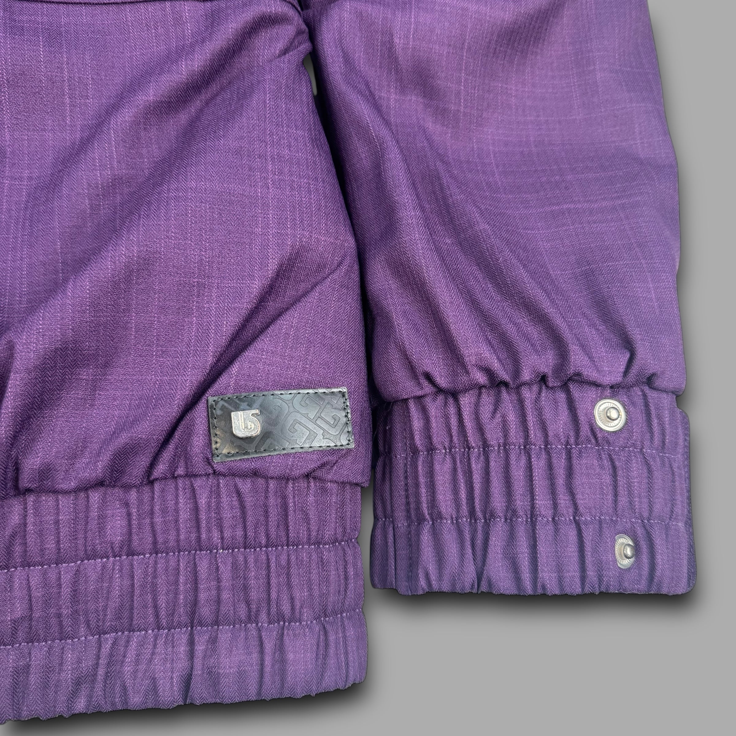 Burton 2000's technical multi-pocket fur hood softshell ski jacket (L) wms