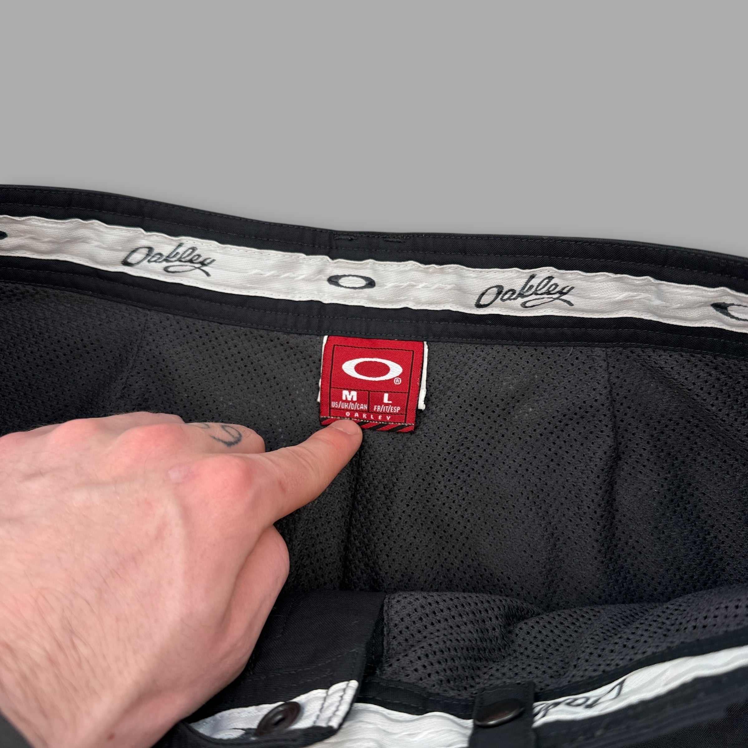 Oakley 2000's technical baggy softshell ski sallopettes (M) wms