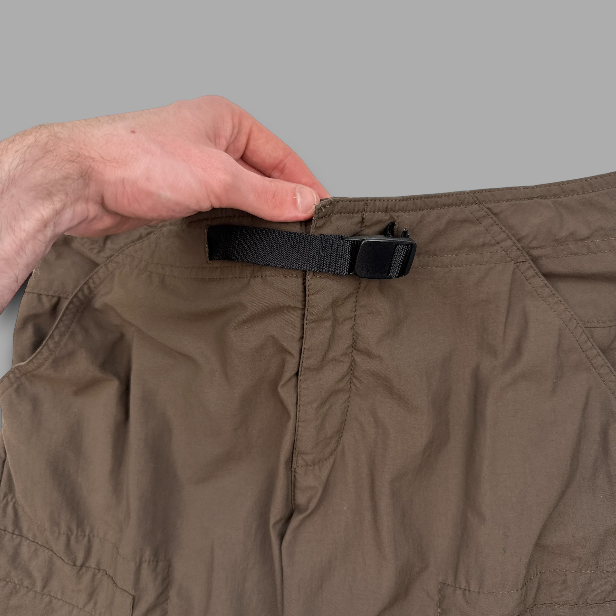 Mountain hardwear 2000's technical baggy hiking walking trousers (XS)