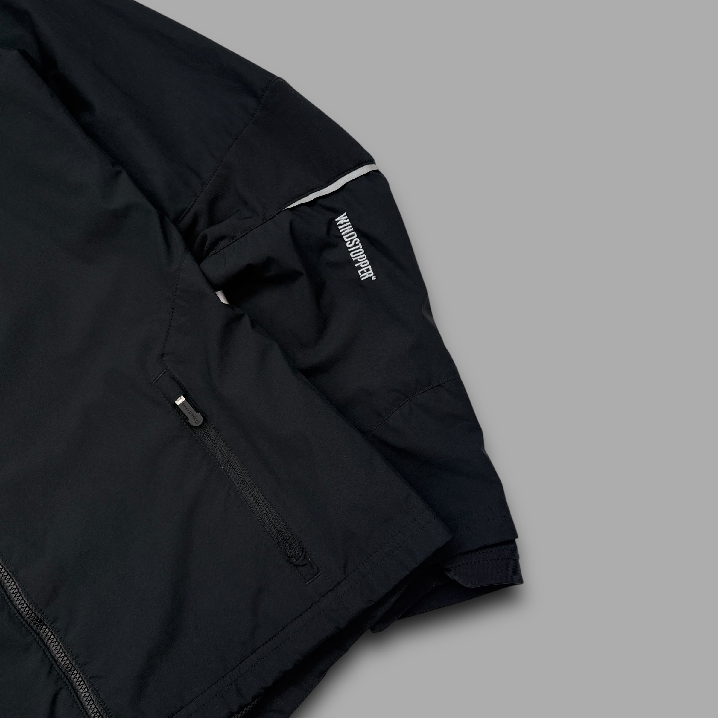 Adidas 2009 technical articulated nylon running track jacket (S)
