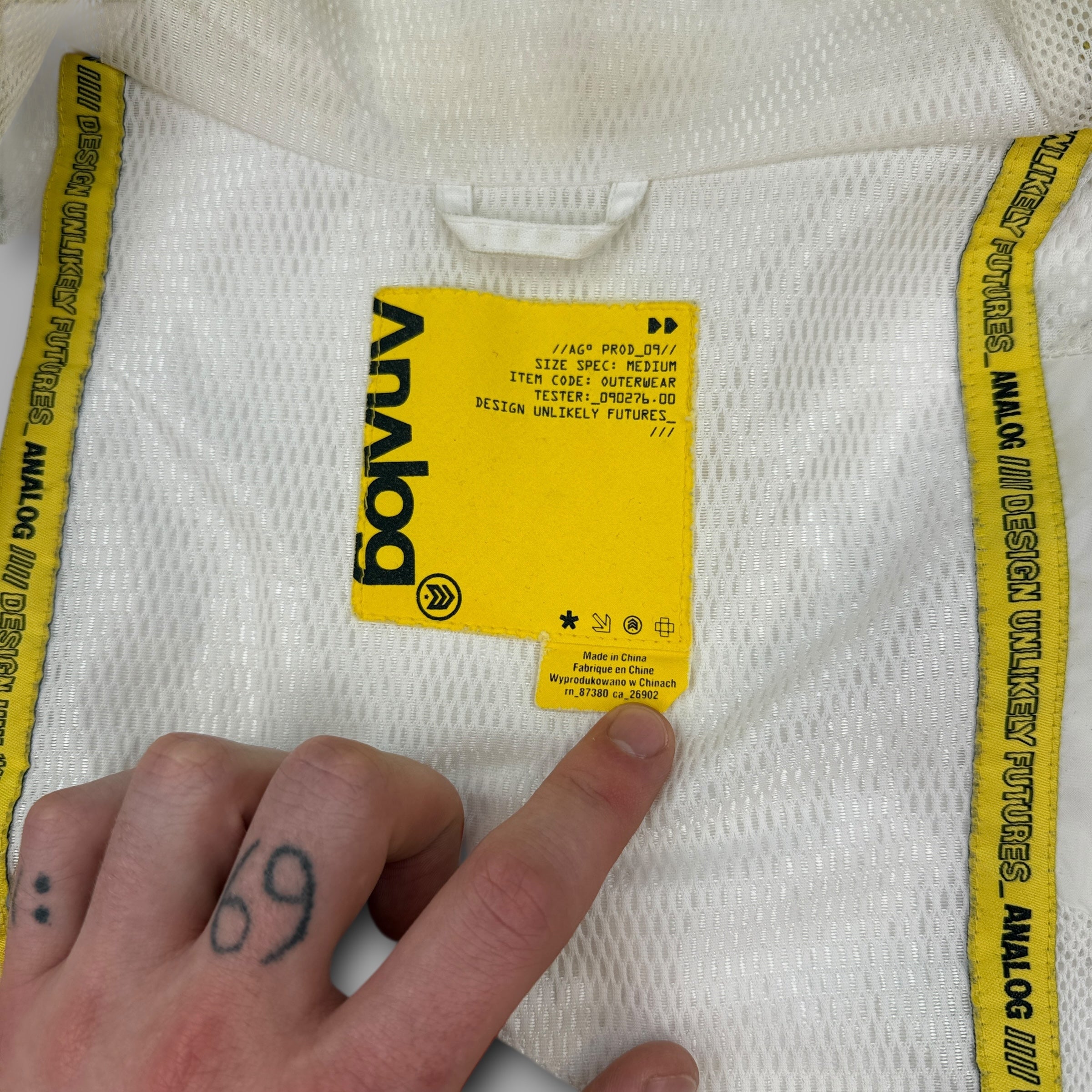 Burton analog 2000's technical multi-pocket softshell ski jacket (M)