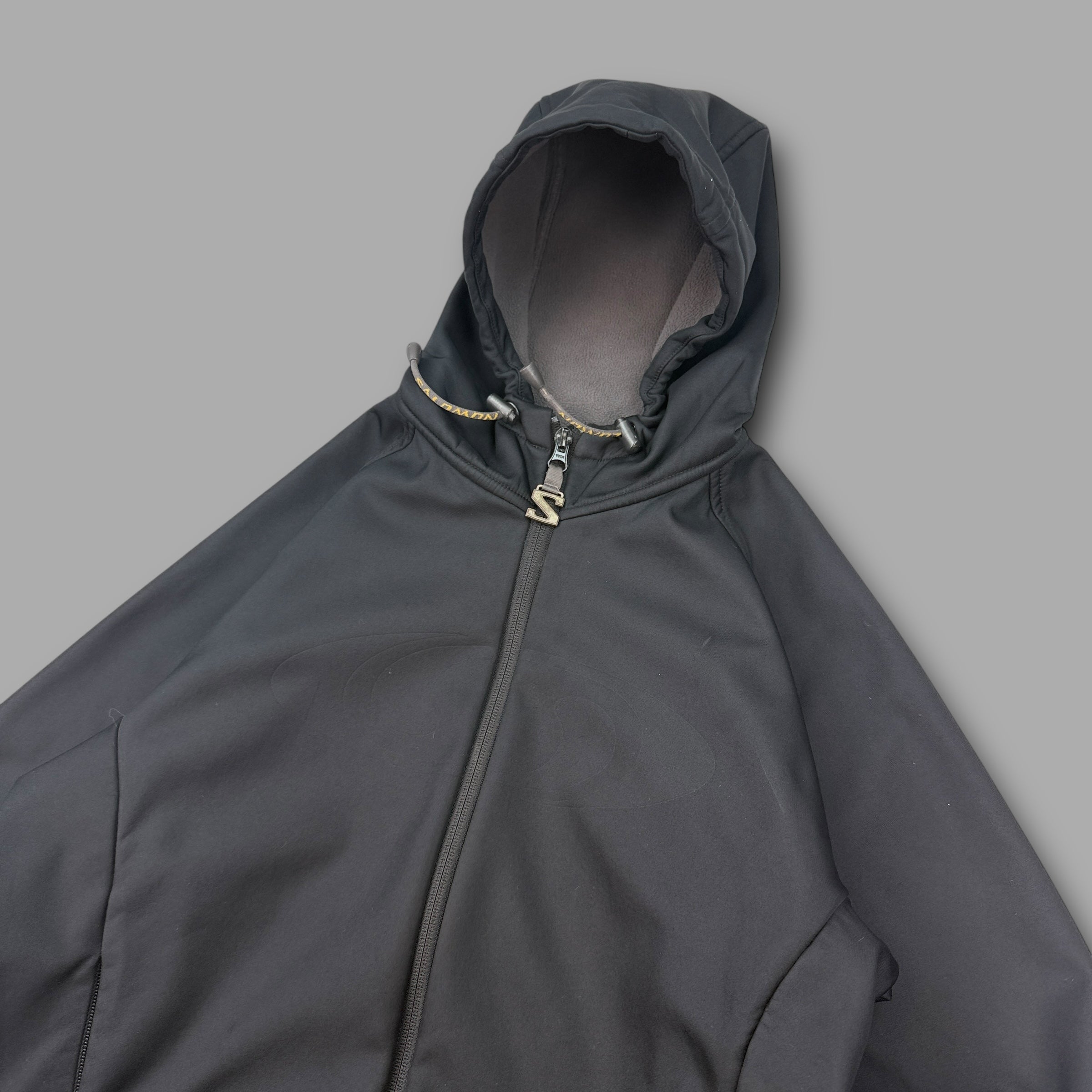 Salomon 2000's technical zip up softshell midlayer (S)