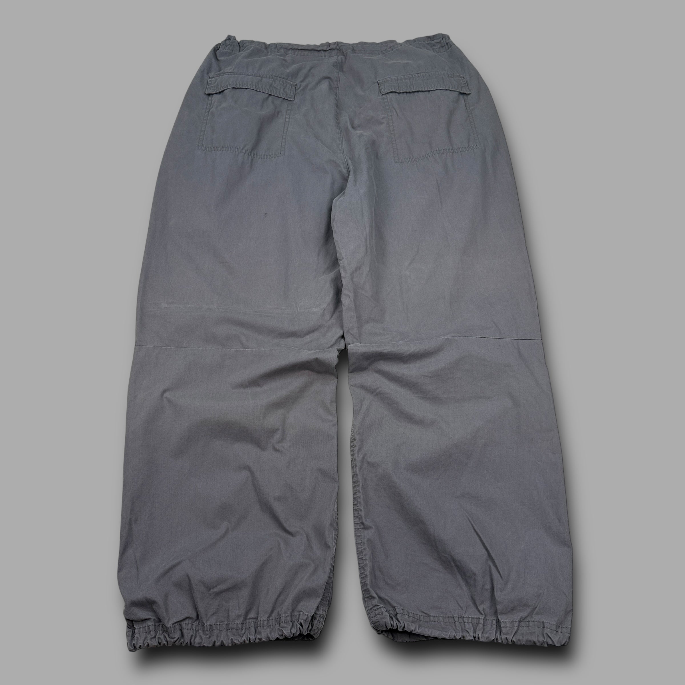 Nike 2000's technical baggy wide leg flight bottoms (XXL)