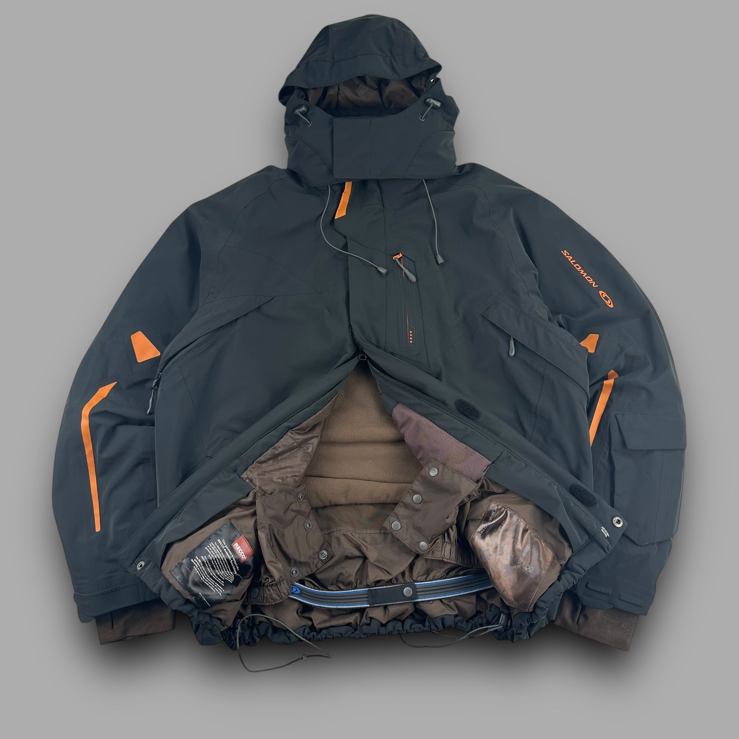 Salomon 2008 technical clima pro storm magnetic ski jacket (XL