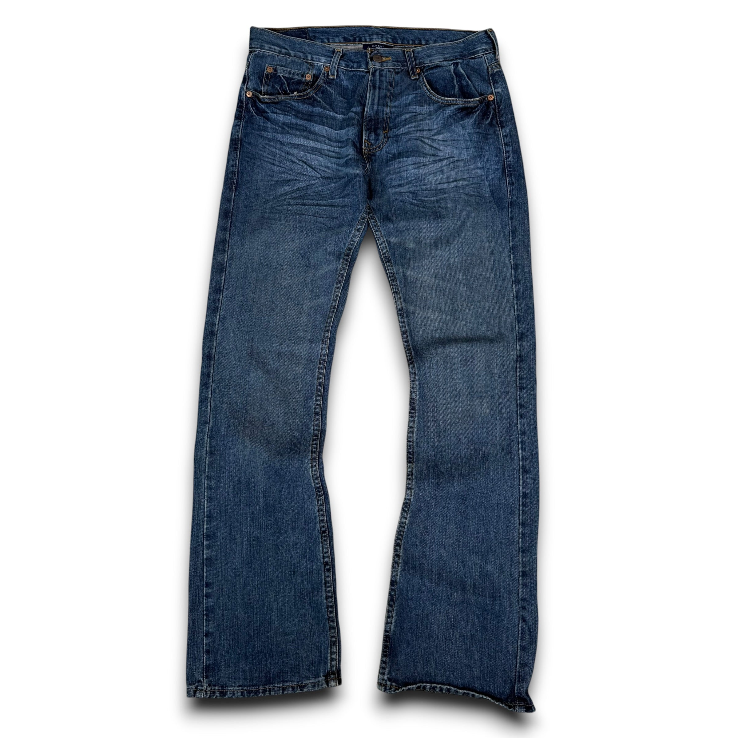 Levi's 507 2000's slim bootcut denim jeans (M)