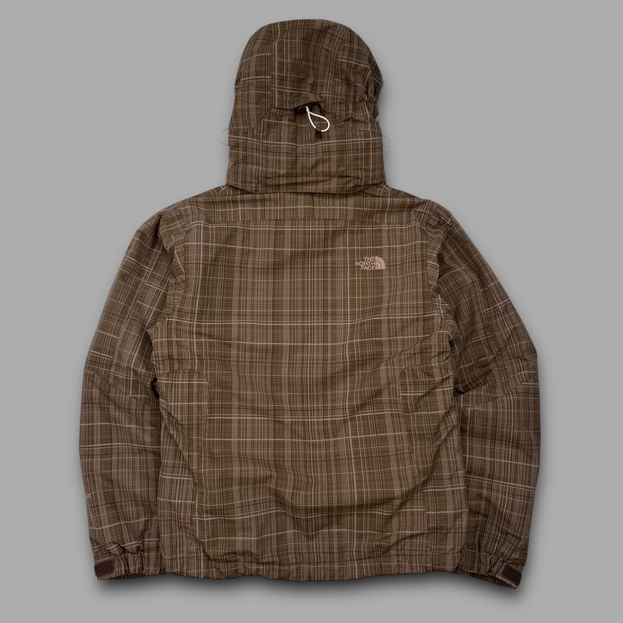 The north face 2007 technical vented plaid softshell ski jacket (XS)
