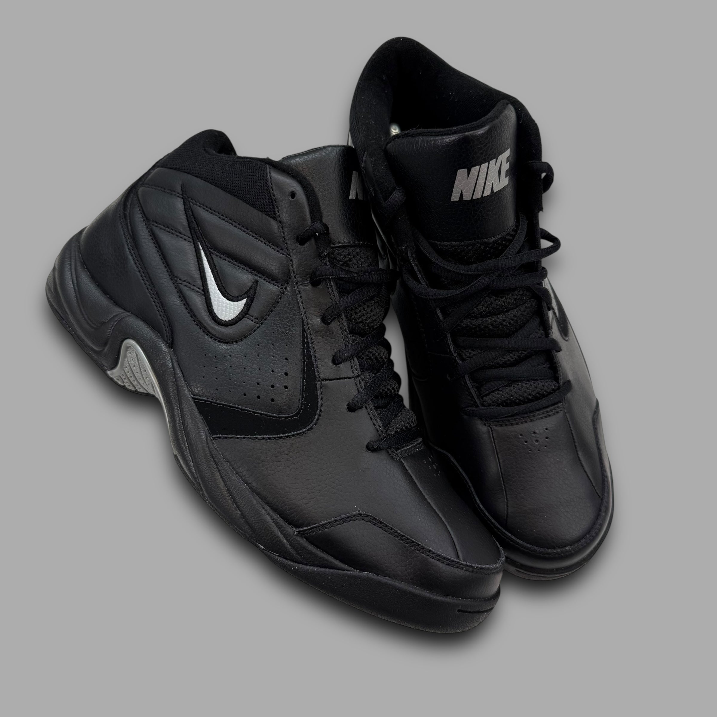 Nike overplay III 2007 'black and silver' (UK10)