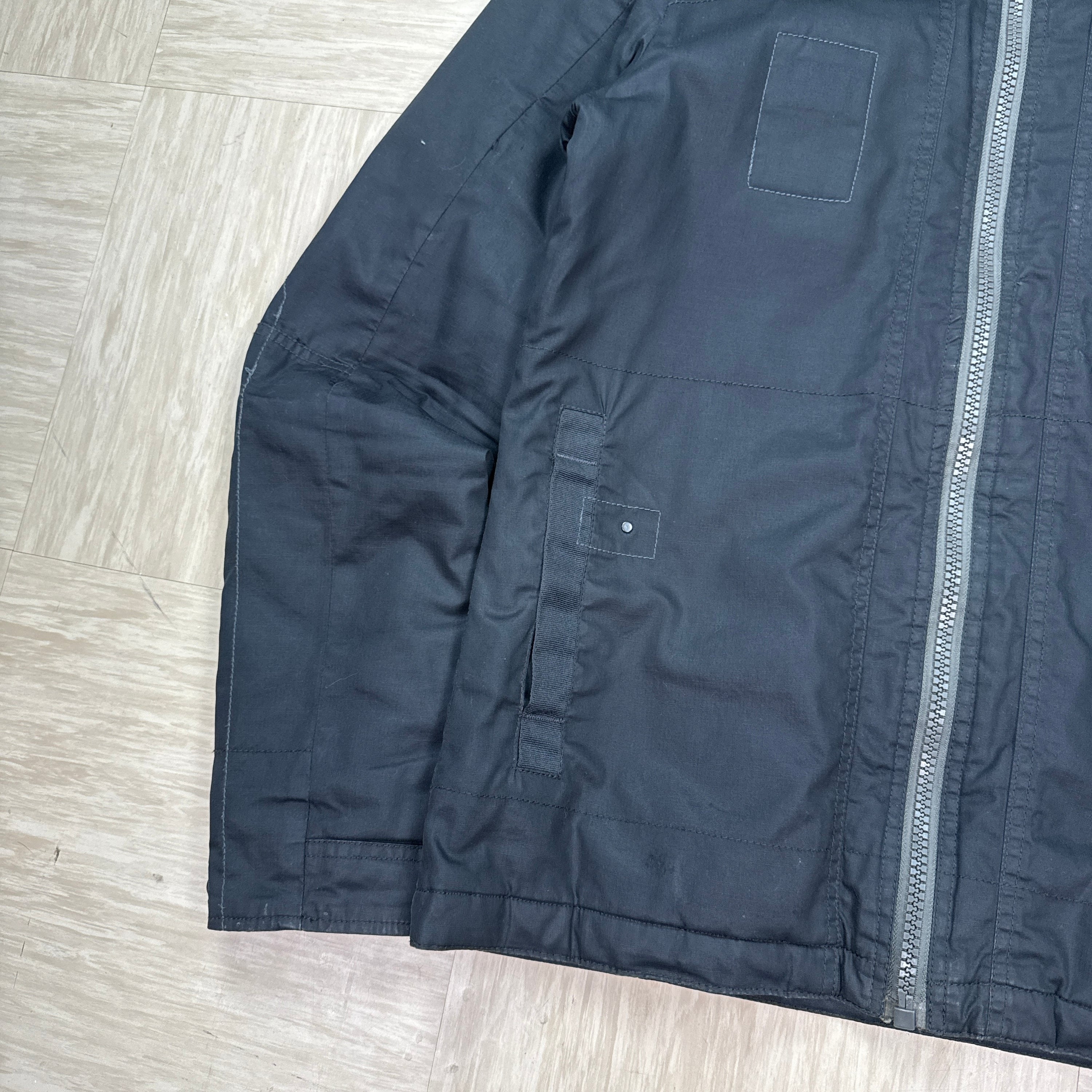 Gstar RAW 2000's technical full zip balaclava style cargo jacket (M)