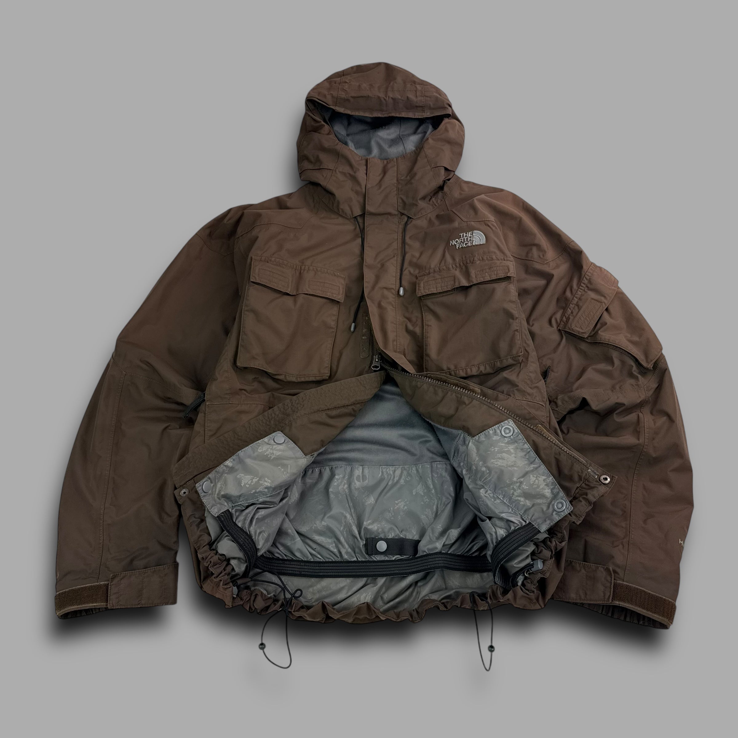 The north face 2006 technical multi-pocket hyvent shell jacket (S)