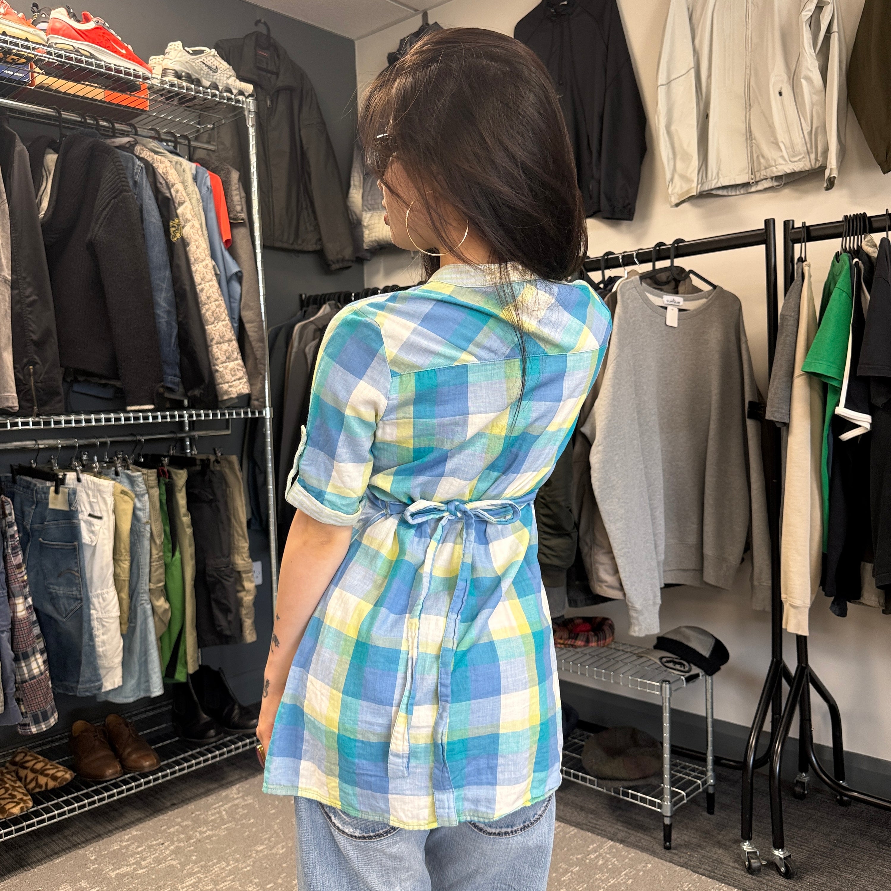 Oakley 2011 plaid mini dress (XS) wms