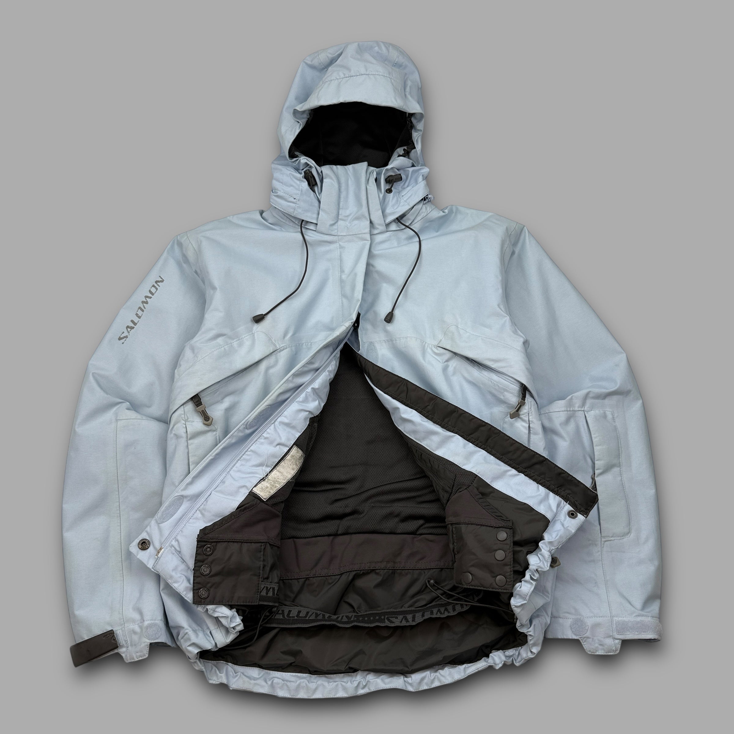 Salomon 2003 technical vented softshell clima-pro ski jacket (S)
