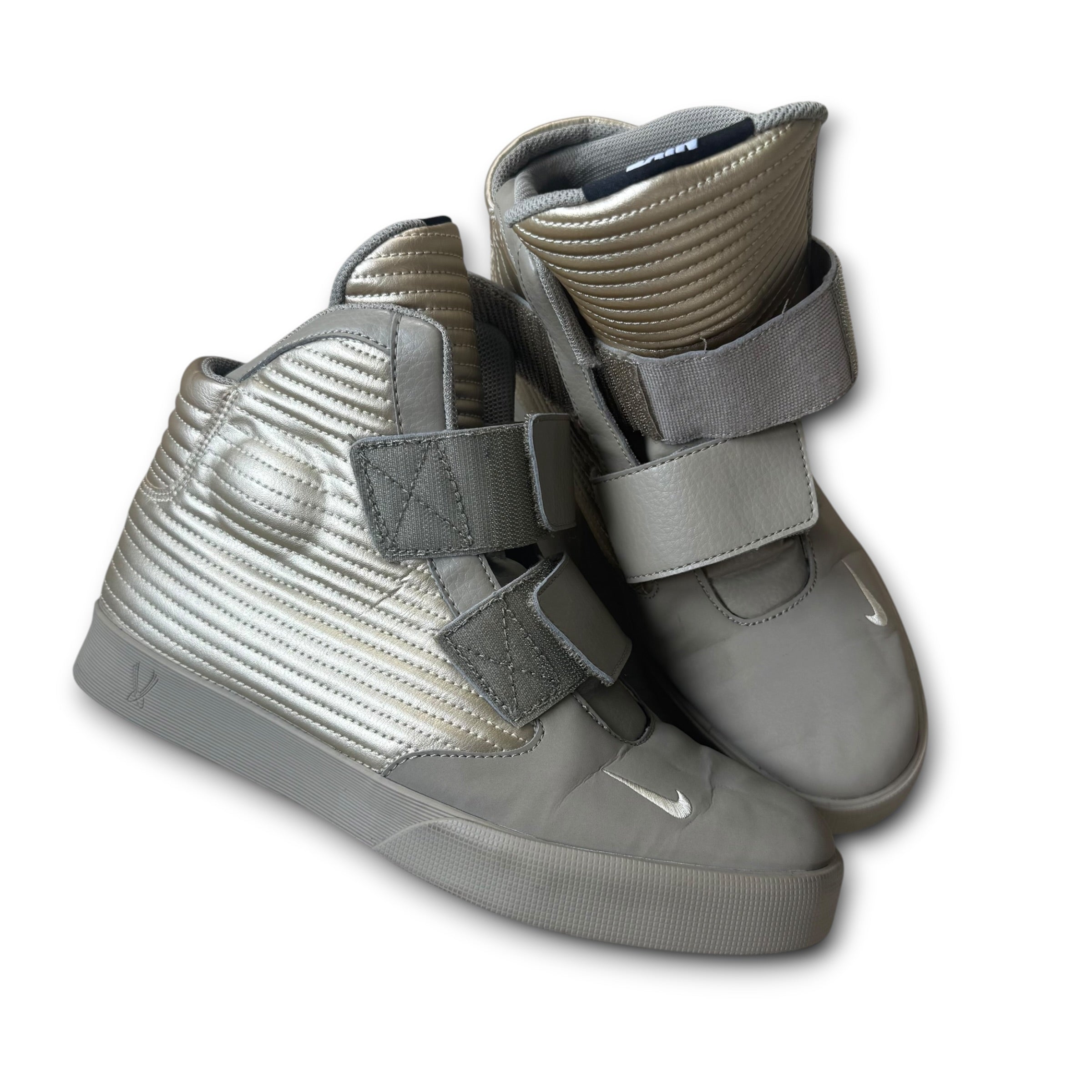 Nike flystepper 2k3 'metallic gold' high tops (UK7.5)