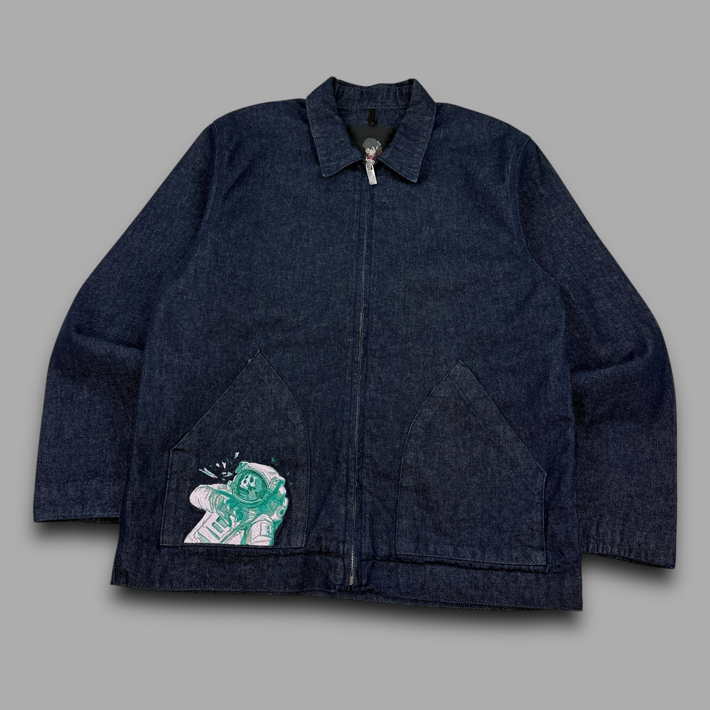 Derschutze embroidered asteroids workwear jacket (L)