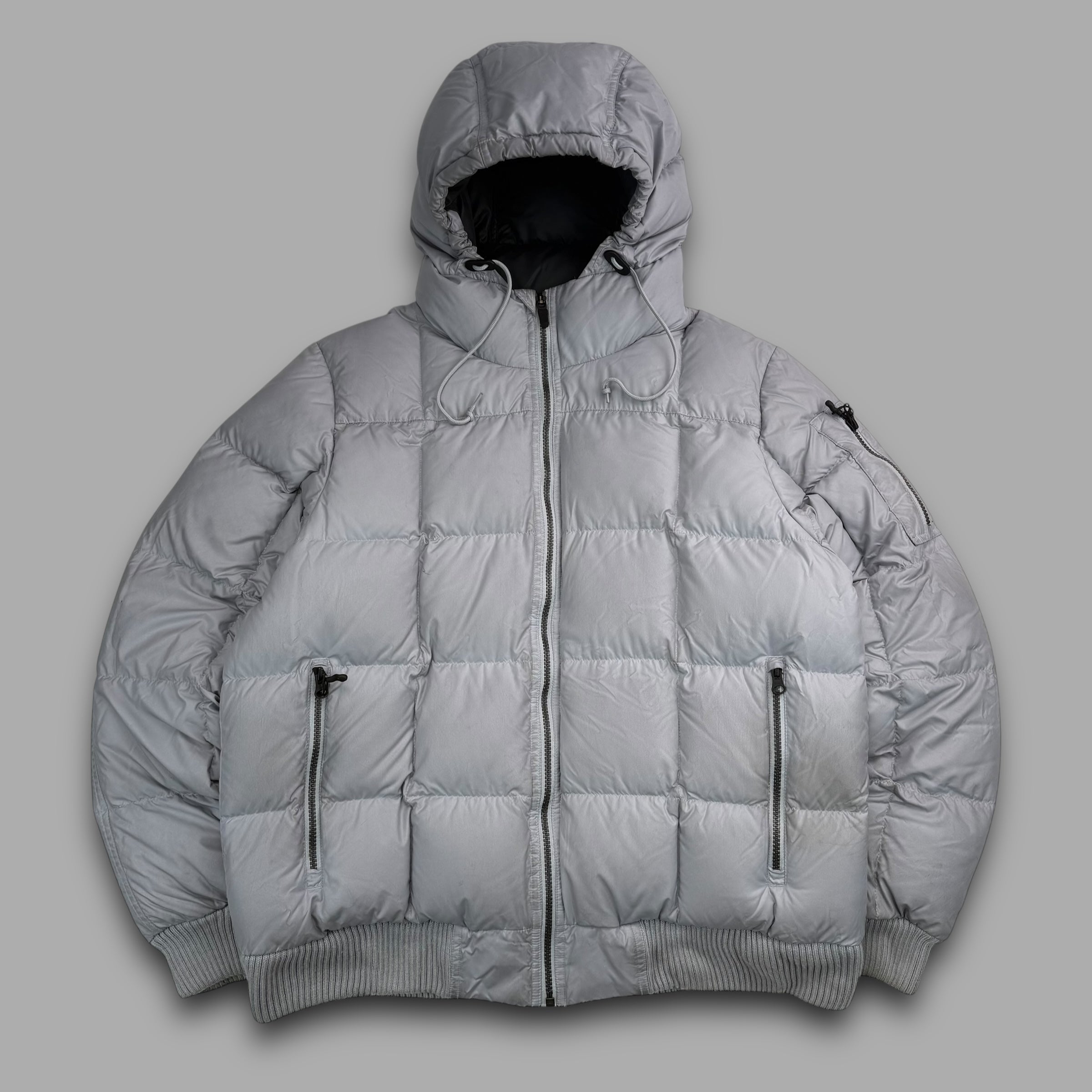 Nike 2000’s square stitch 550 downfilled puffer jacket (M)