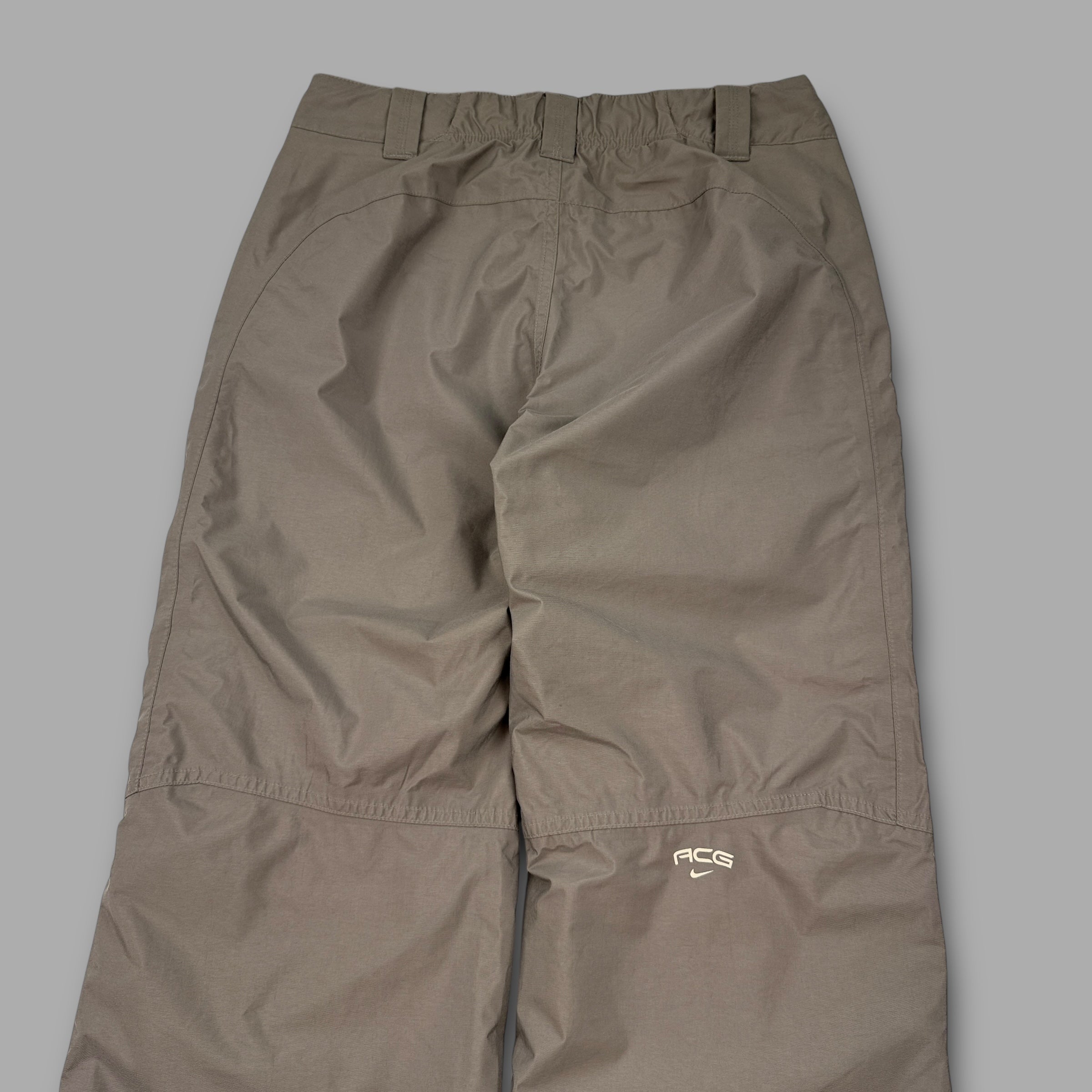 Nike ACG 2000's technical baggy ski sallopettes (M) wms