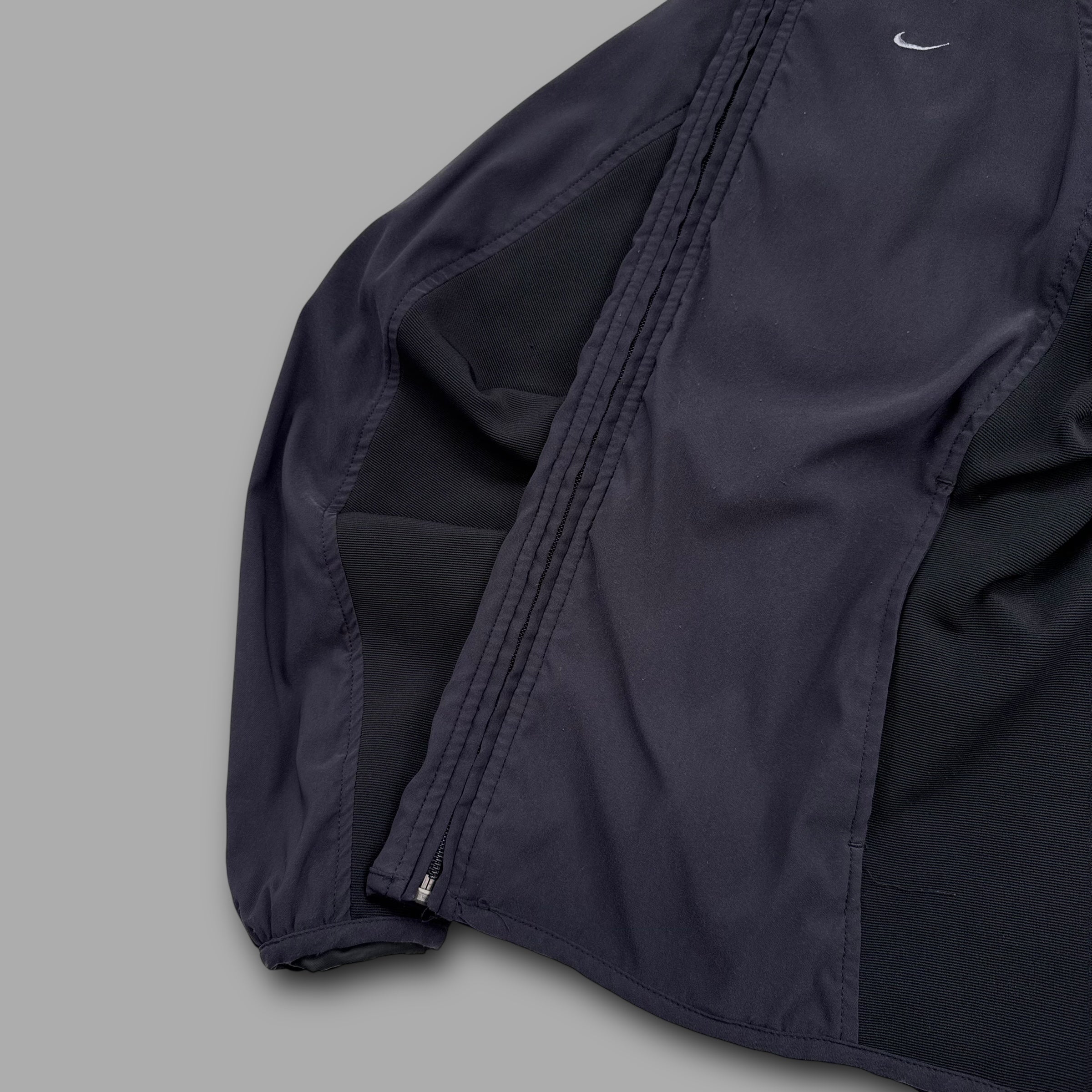 Nike 2000's technical panelled articulated softshell track jacket (S)