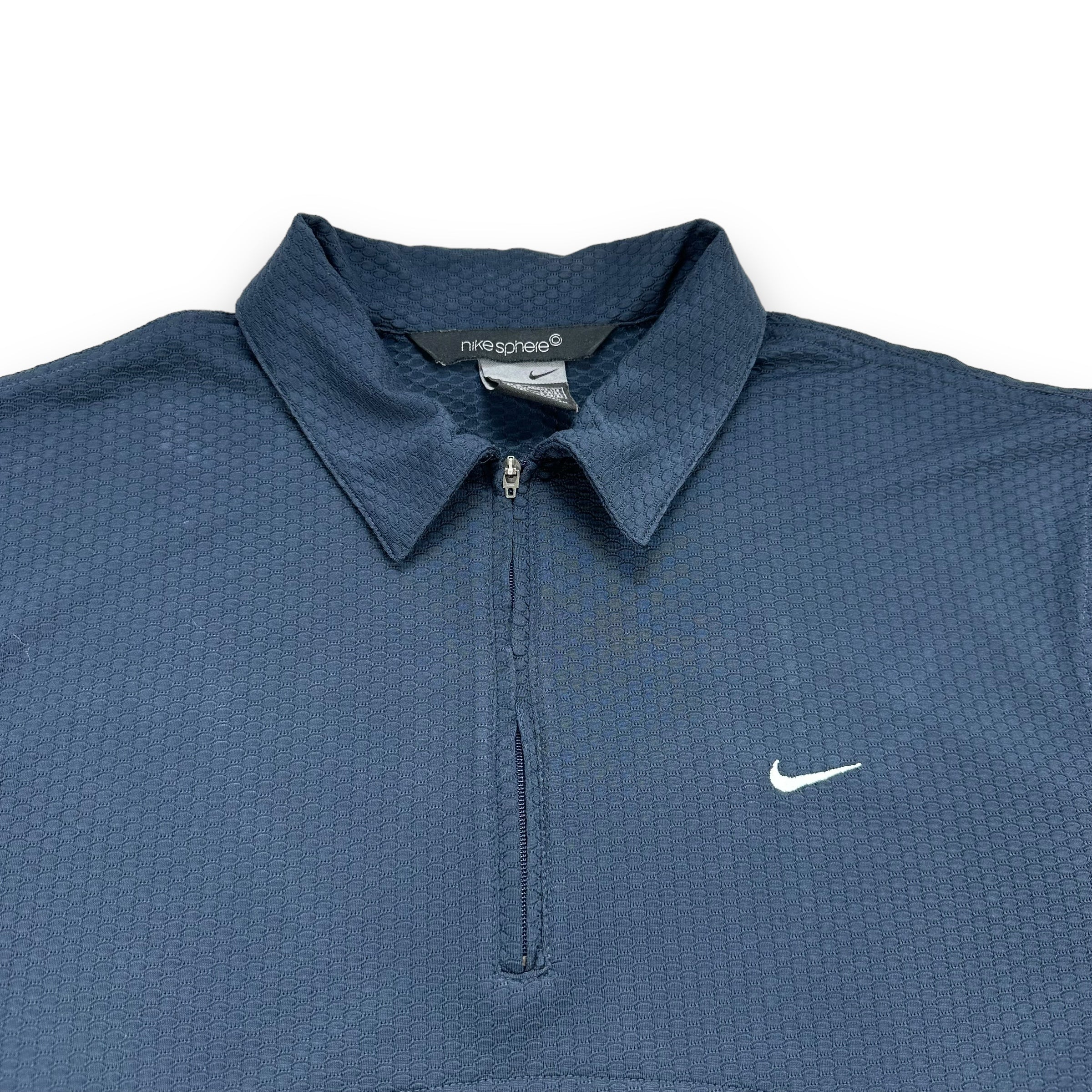 Nike sphere 2000's technical paneled polo (M)