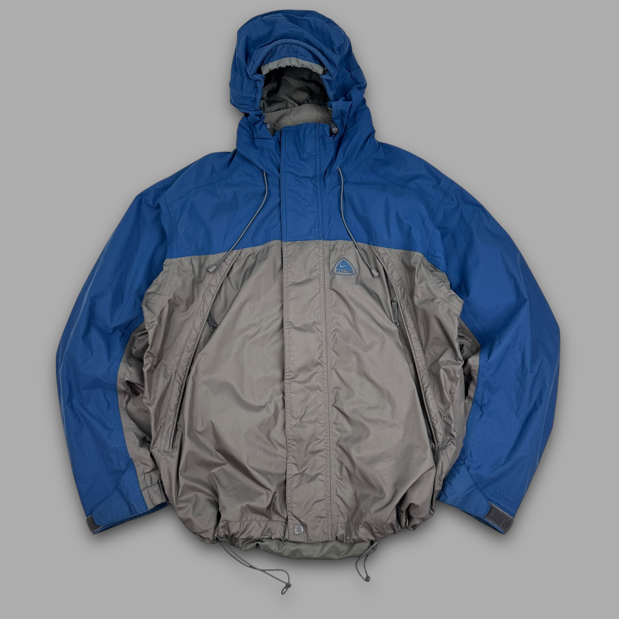Nike ACG 2000's technical panelled two tone softshell jacket (M)