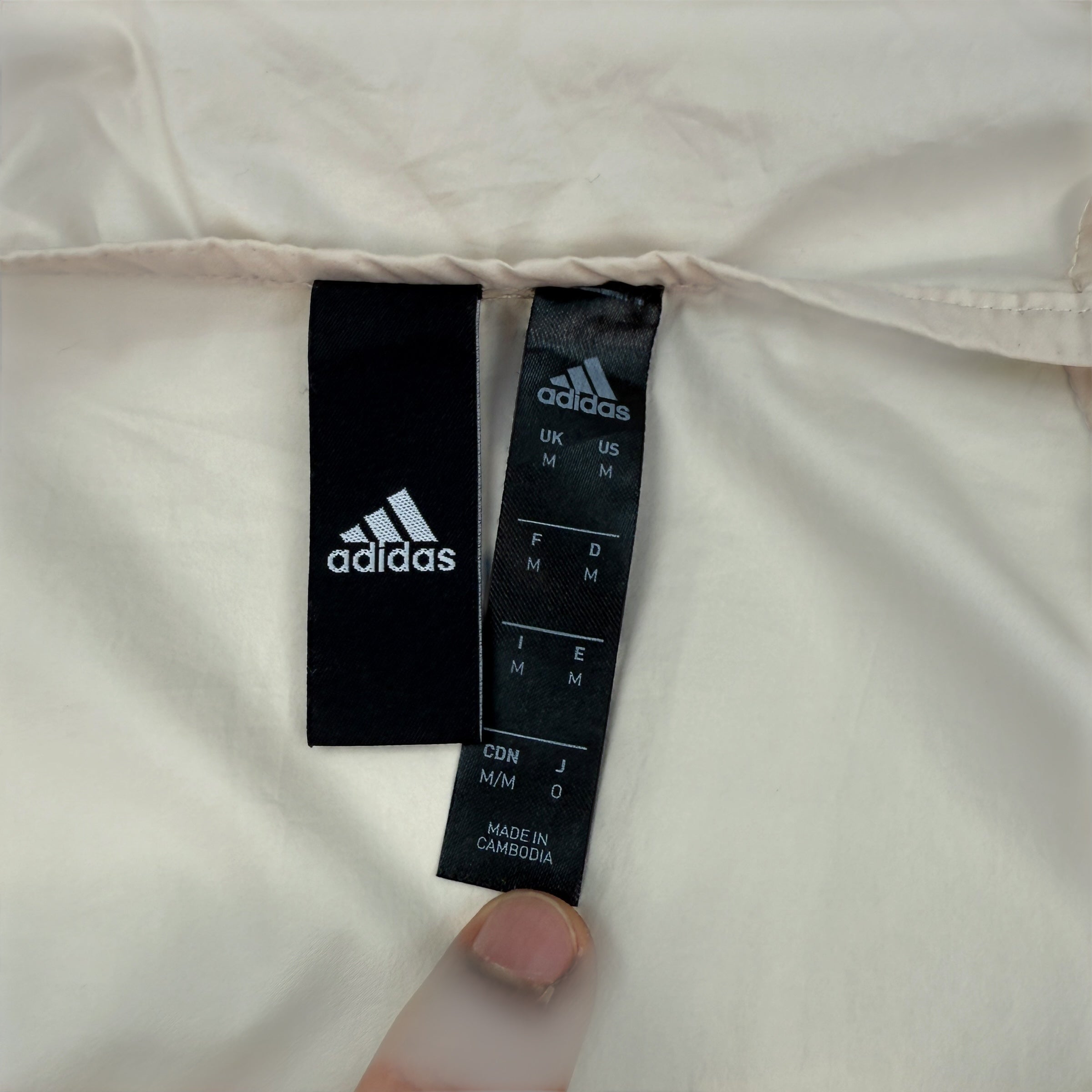 Adidas 2019 'for the oceans' technical windbreaker (M)