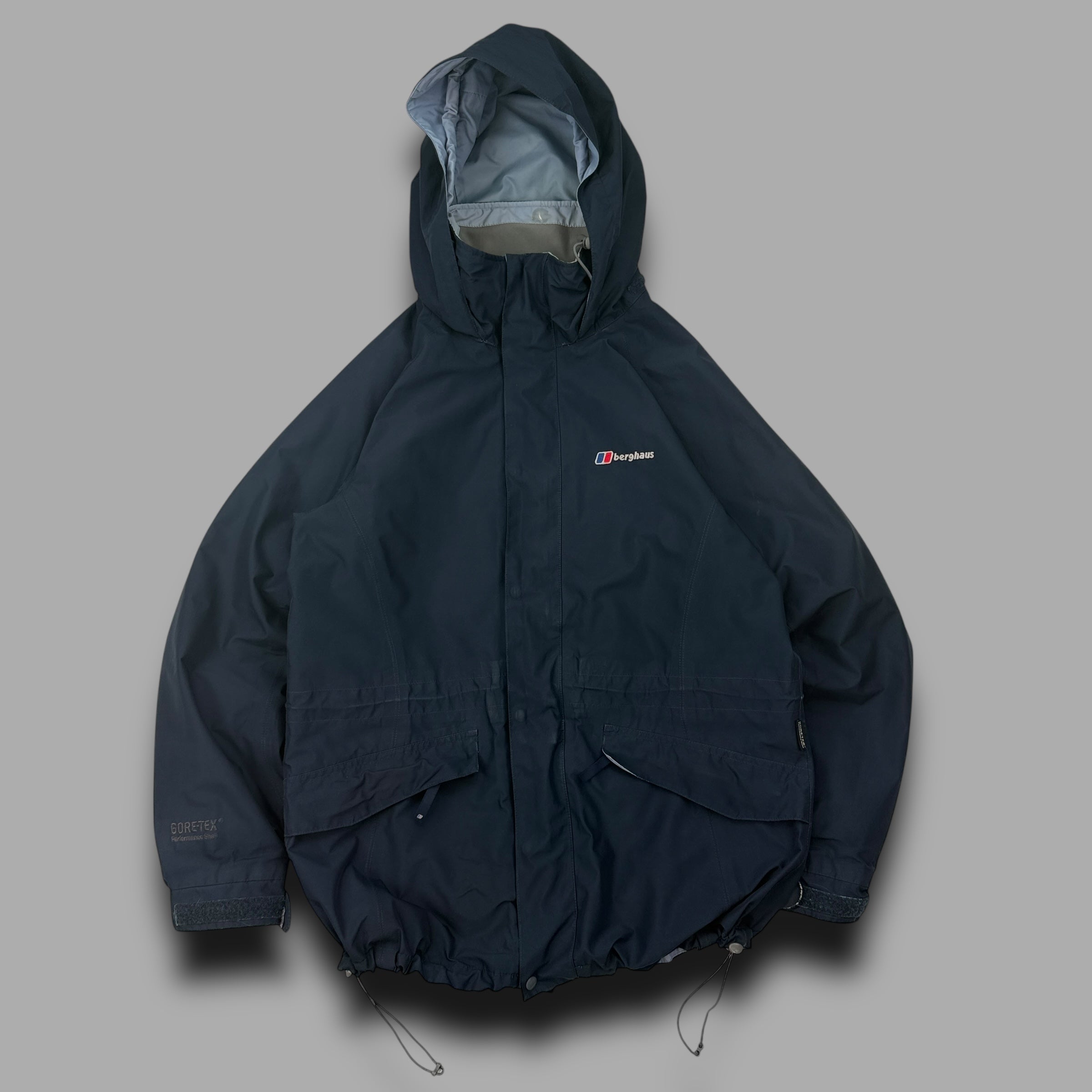 Berghaus gore-tex 2000's technical softshell zip up jacket (M)