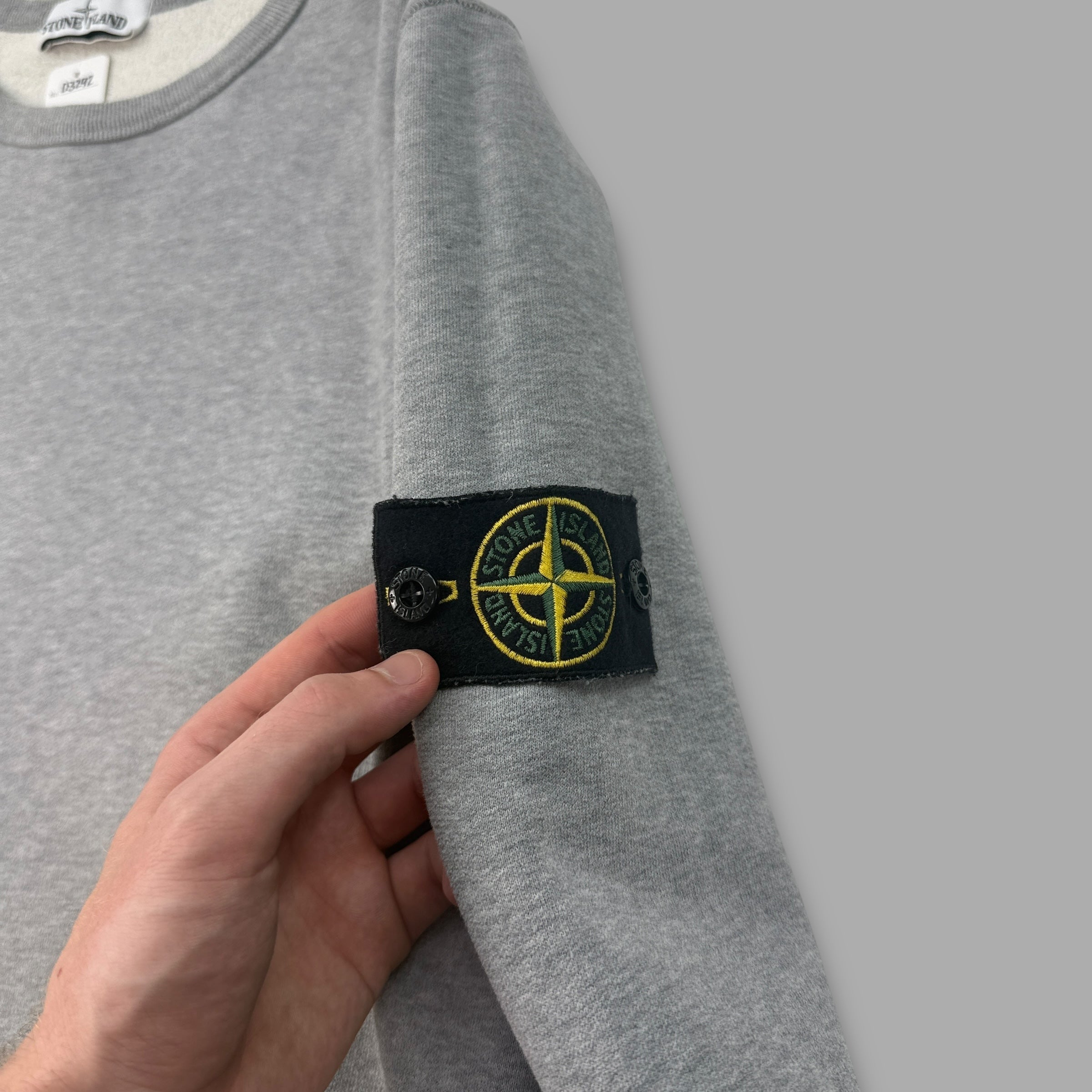 Stone island pullover sweatshirt (XXL)
