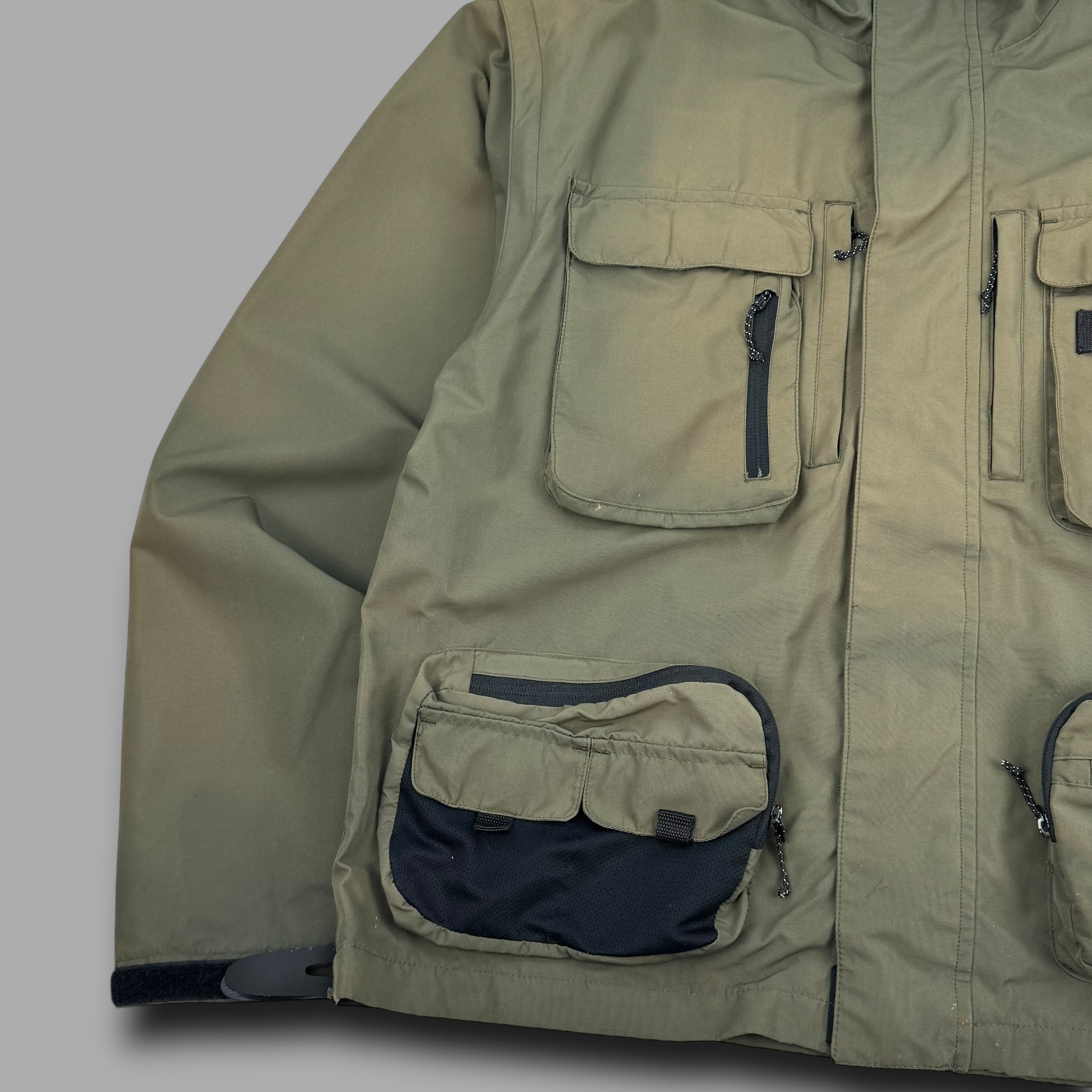 Ron Thompson 2000's technical multi-pocket wading jacket (XXL)