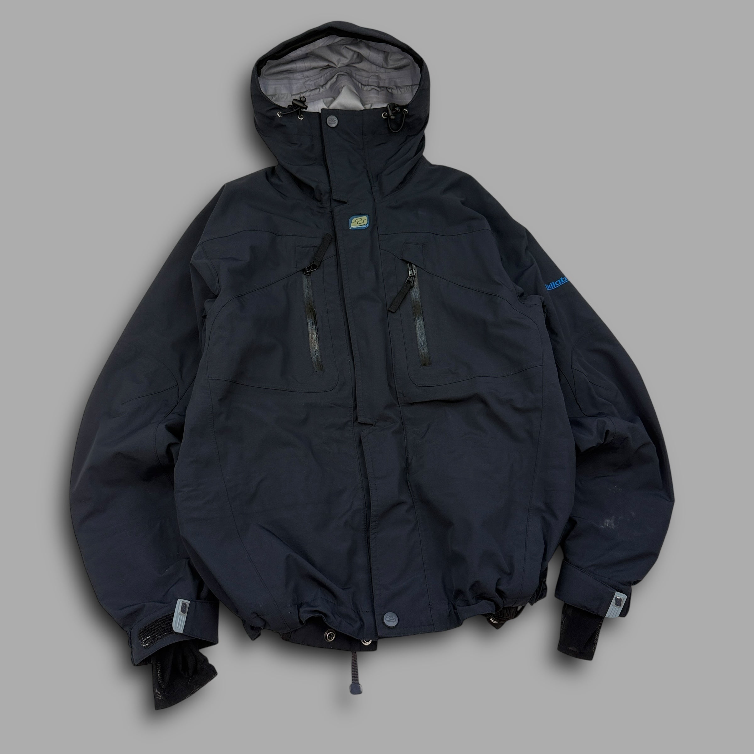 Billabong 2000's technical dual pocket taped seams ski jacket (S-M)