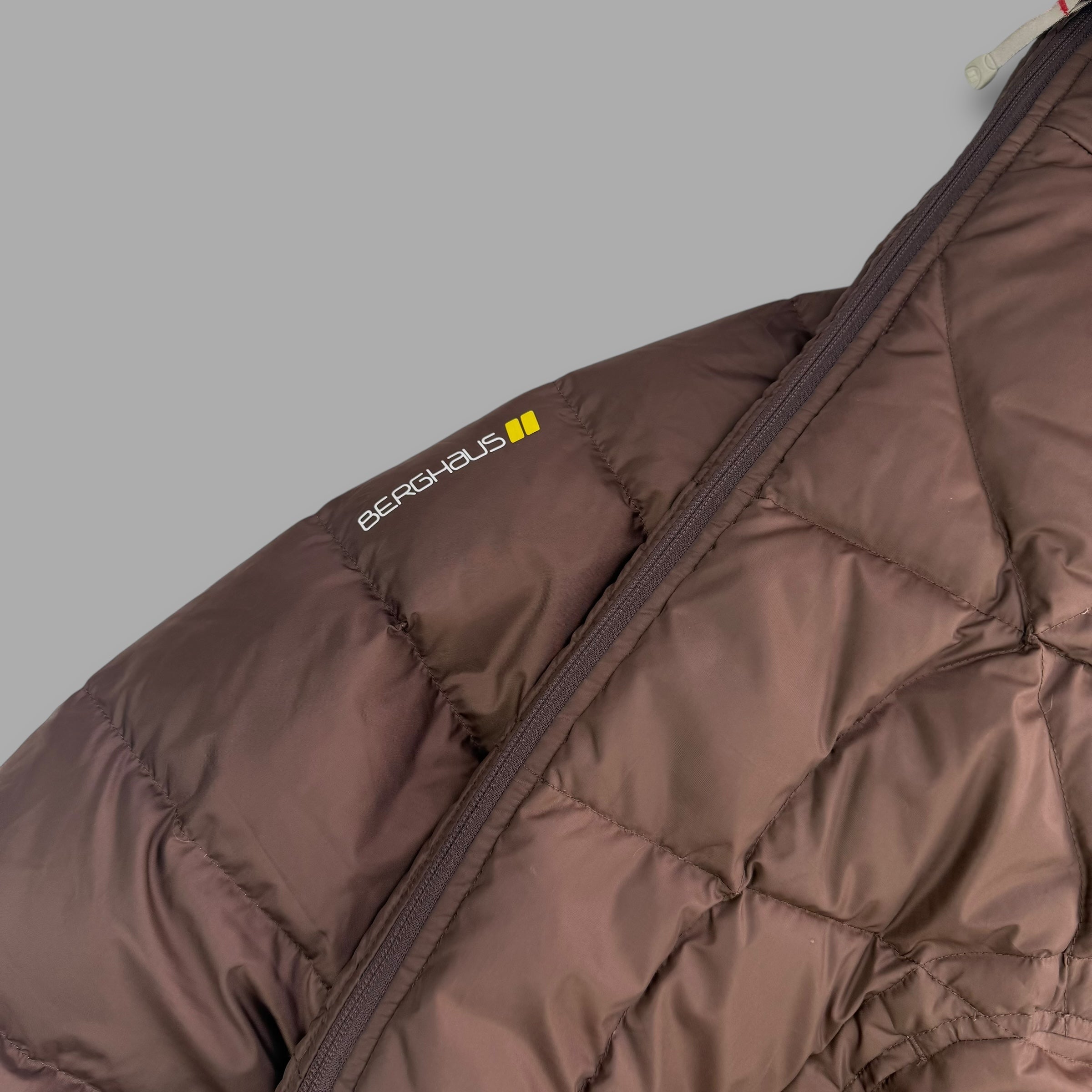 Berghaus 2000's technical panelled downfilled puffer jacket (M)