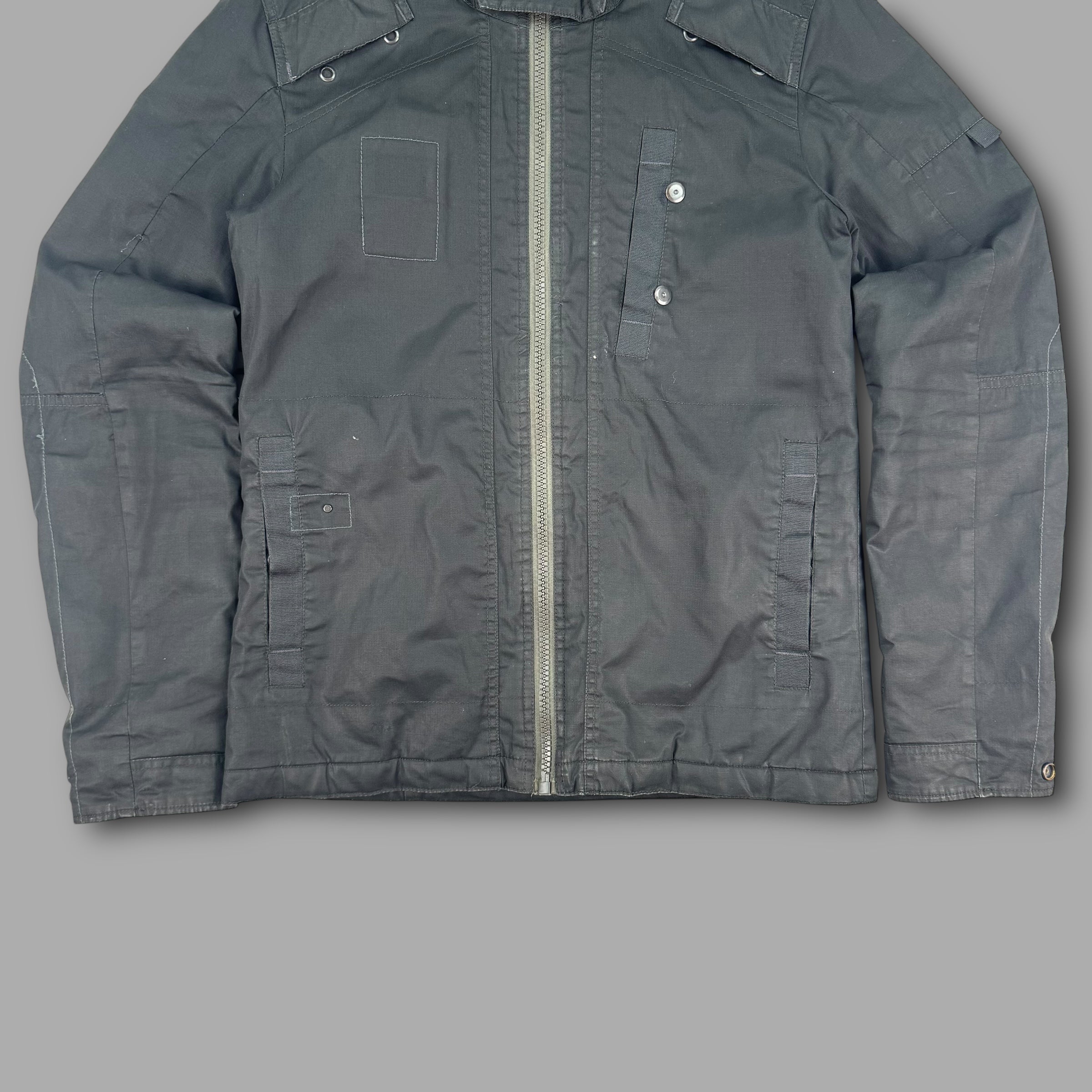 Gstar RAW 2000's full zip balaclava cargo jacket (M)