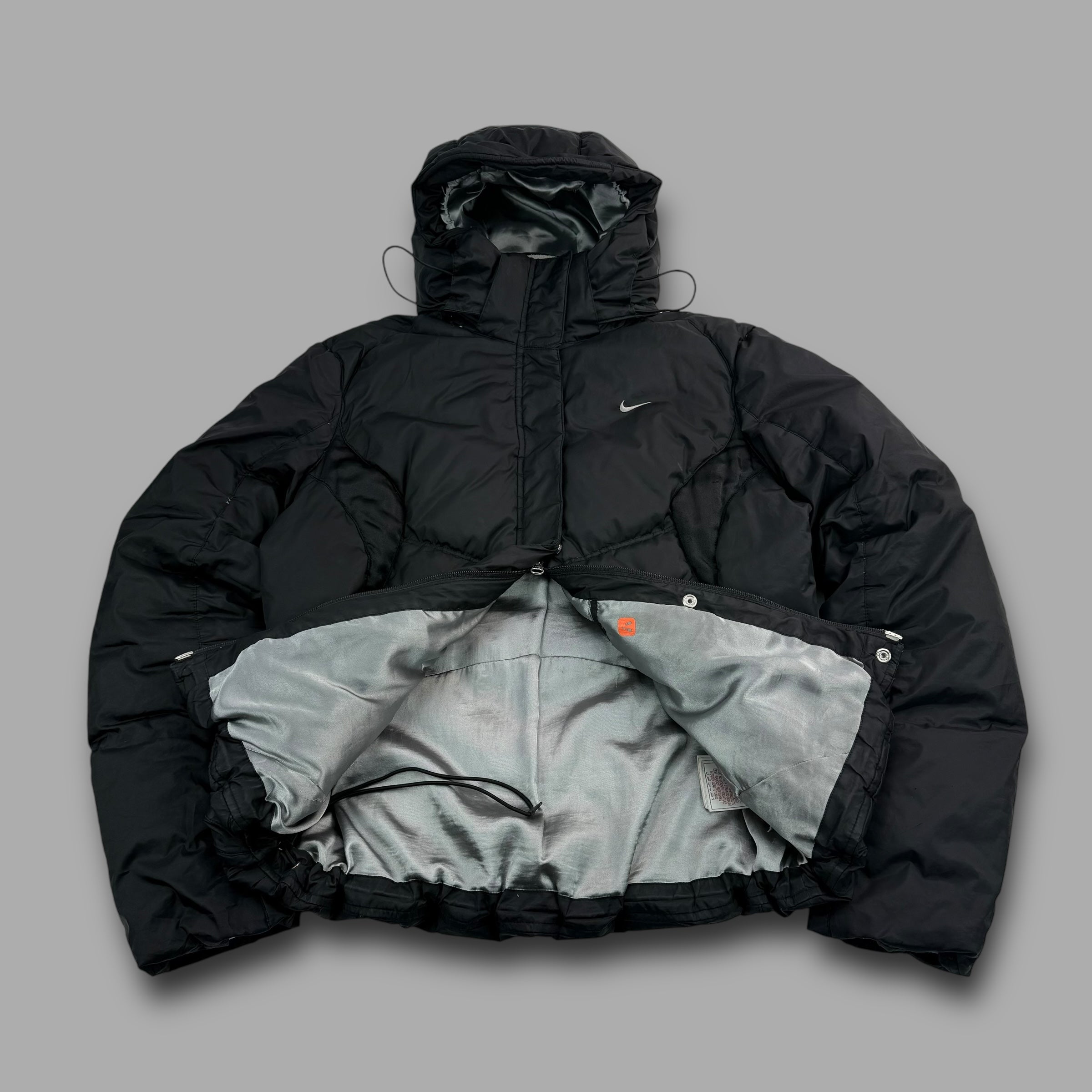 Nike 2000's panelled 550 down-filled puffer jacket (S)