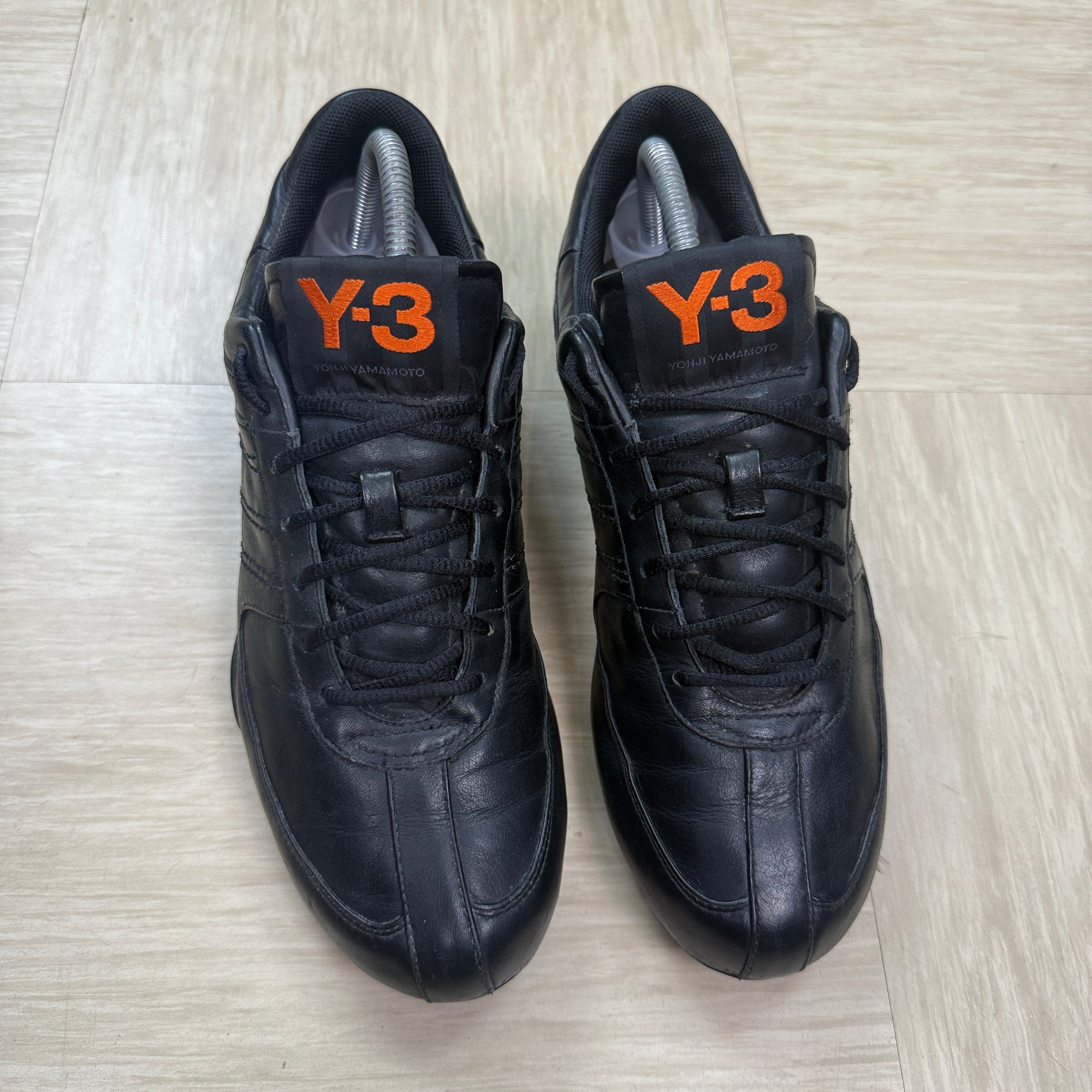 Adidas x yohji yamamoto 2006 leather lace up field trainers (UK7.5)
