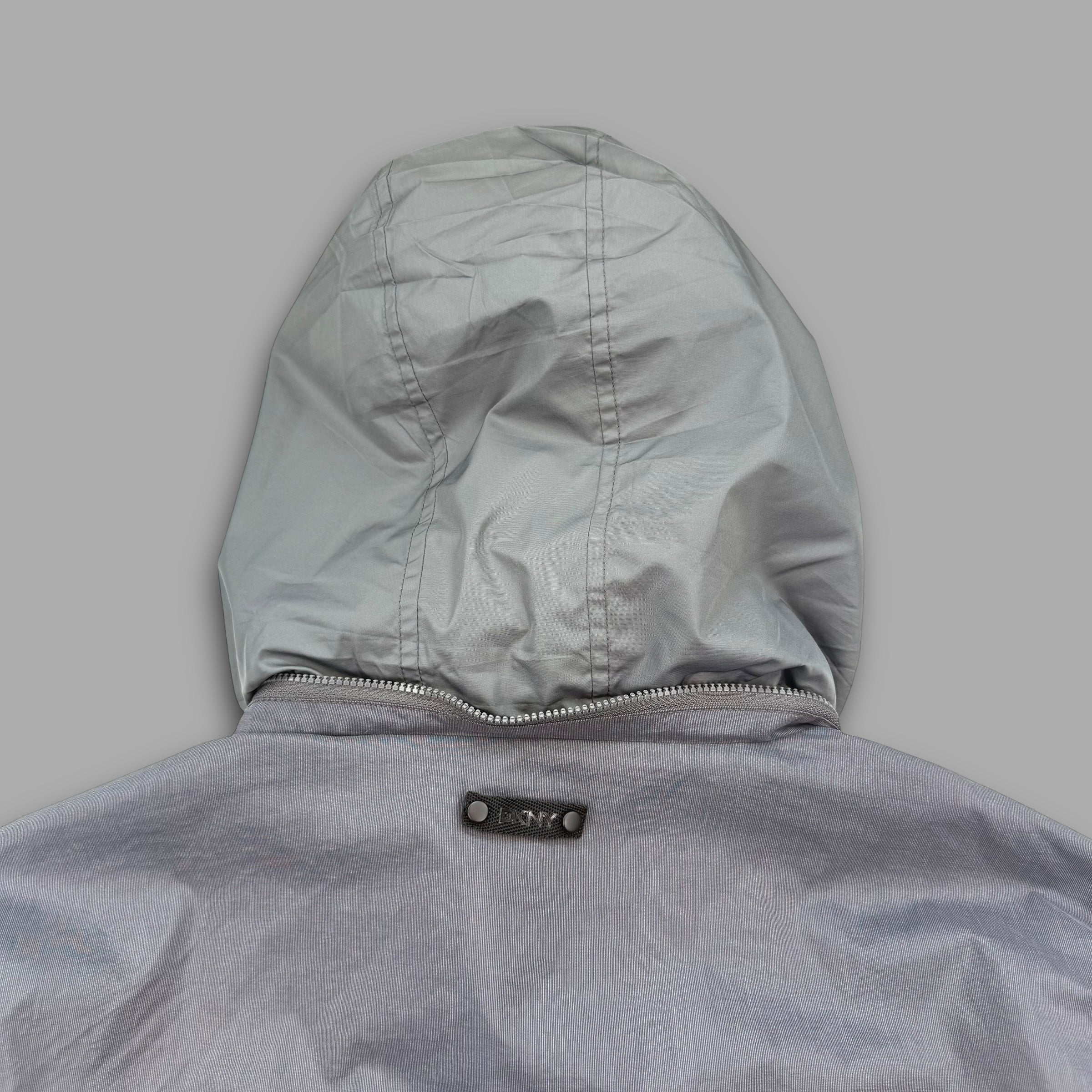 DKNY 2000's technical packable hood jacket (L-XL)