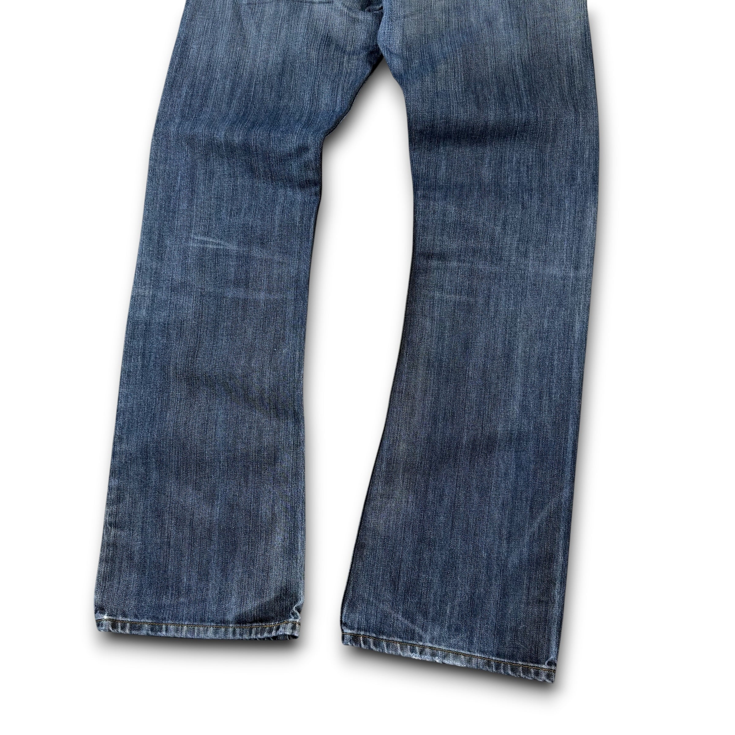 Levi's 512 2000's faded denim bootcut jeans (M-L)