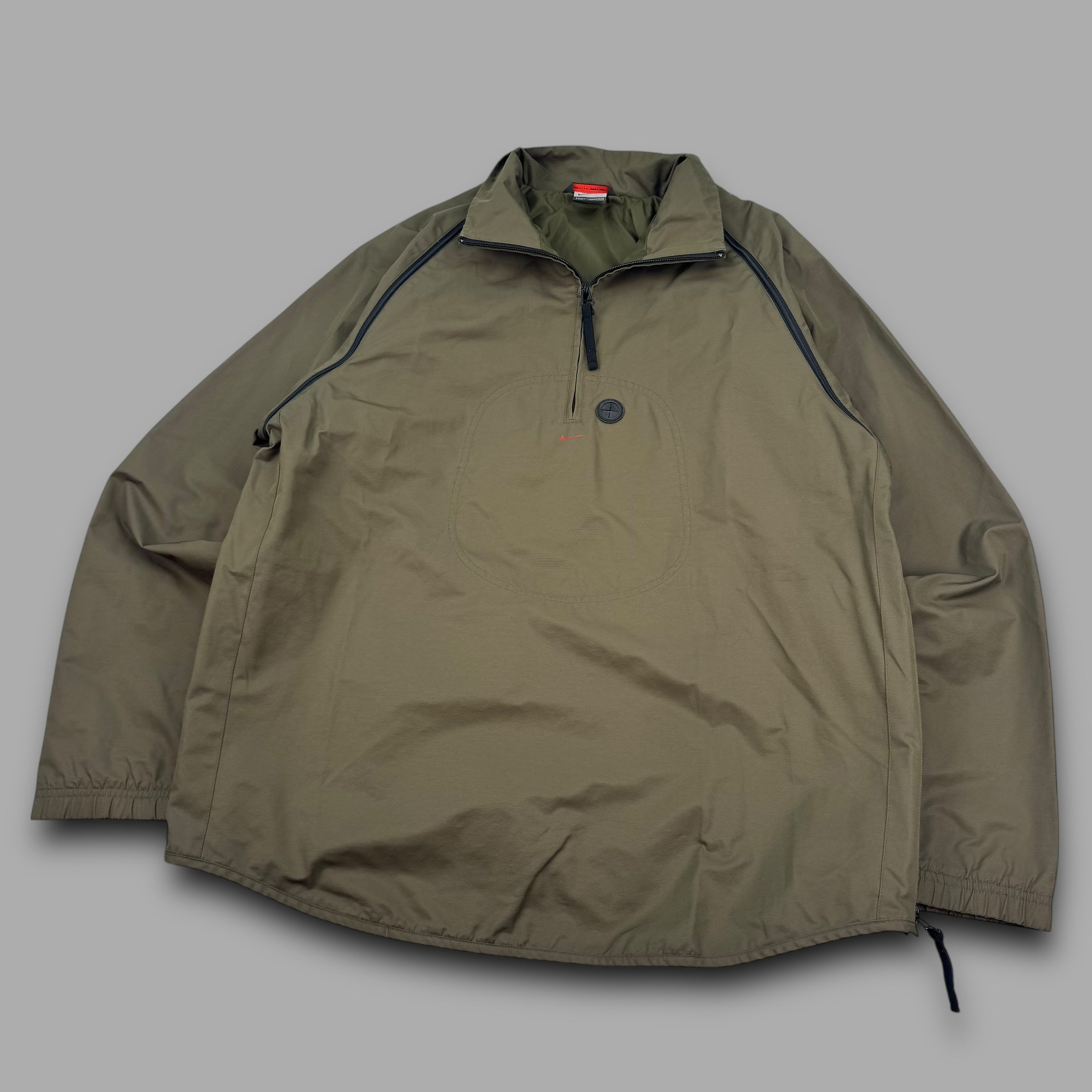 Nike 2000's technical 2in1 convertible MP3 shell jacket (L)