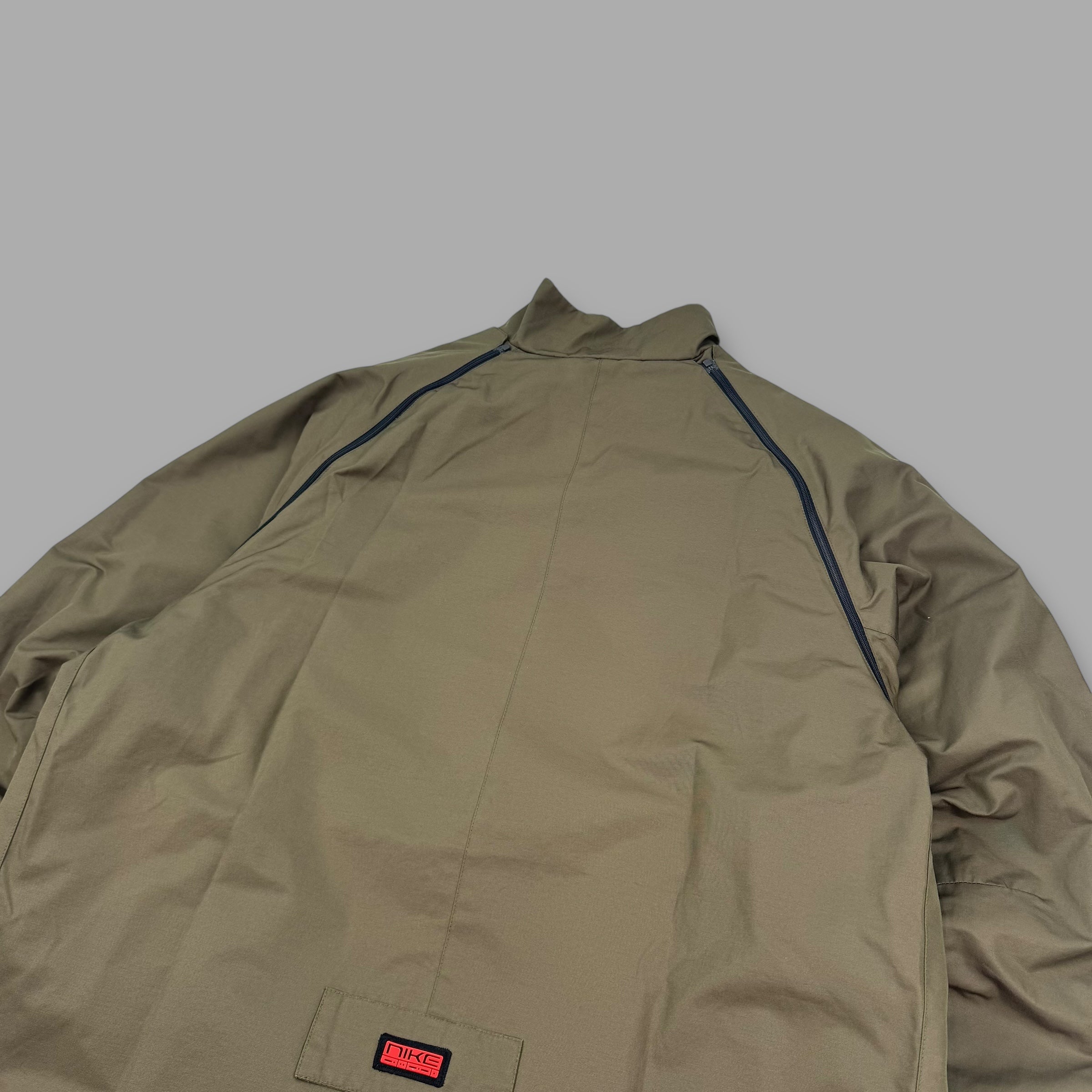 Nike 2000's technical 2in1 convertible MP3 shell jacket (L)