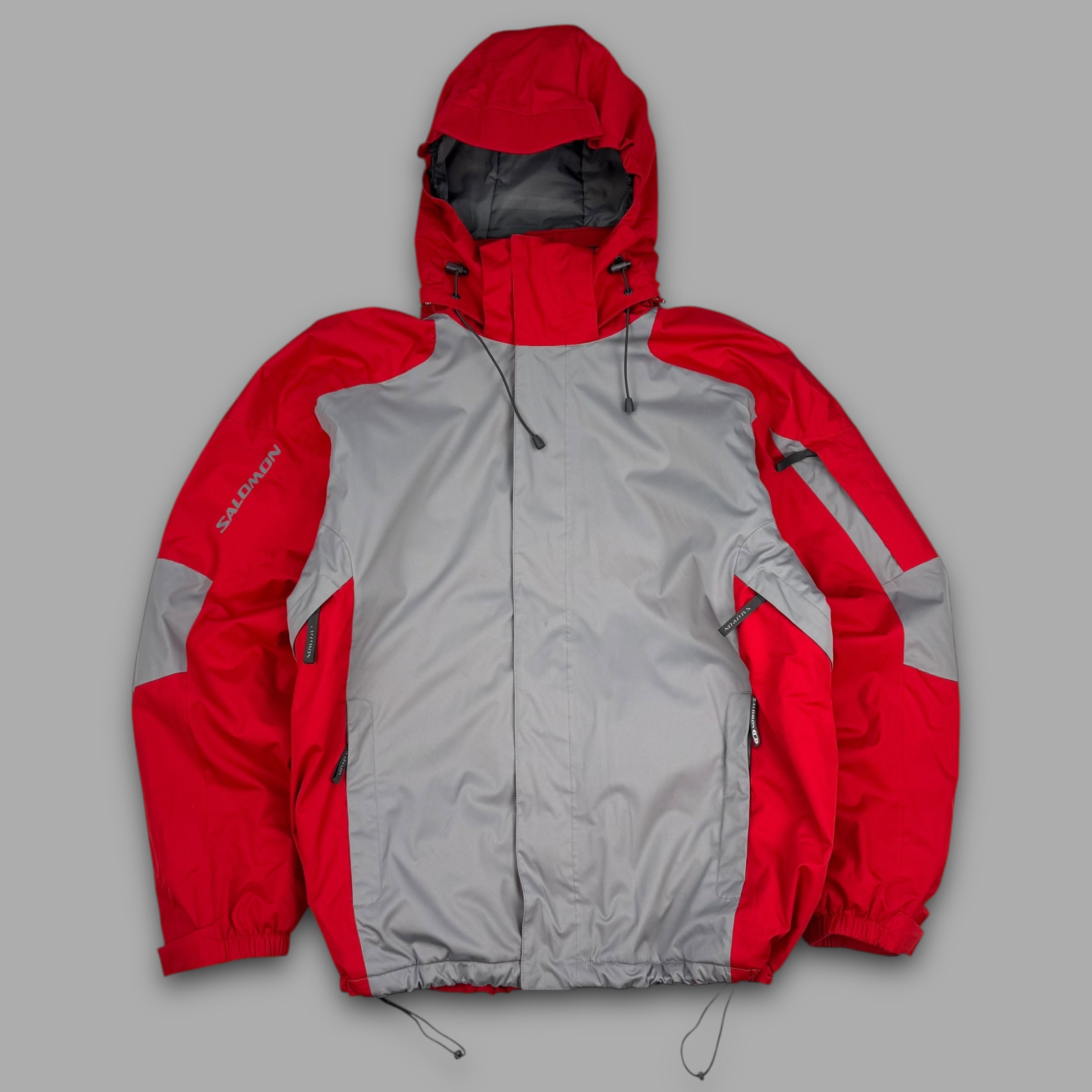 Salomon 2004 technicial panelled vented softshell clima pro ski jacket (L)