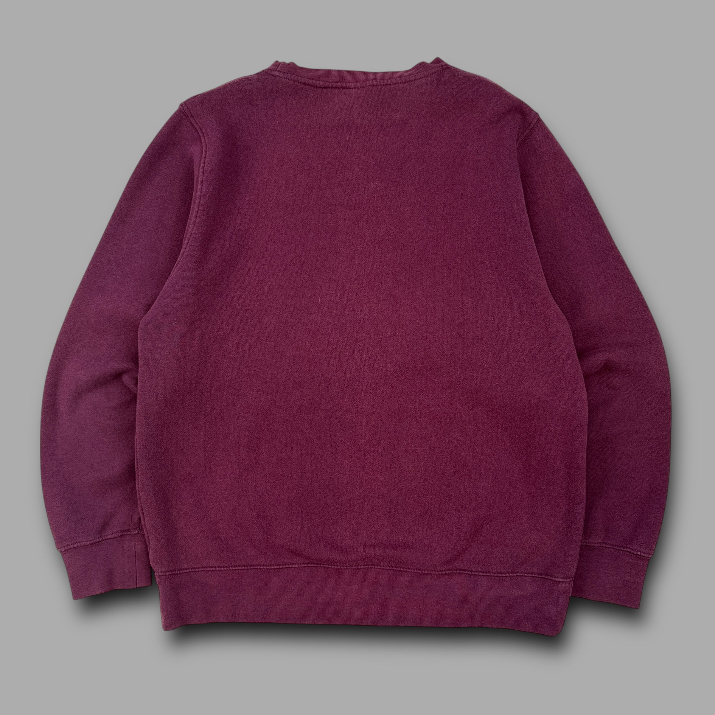 Stussy 2000's graphic camo print pullover sweatshirt (M)