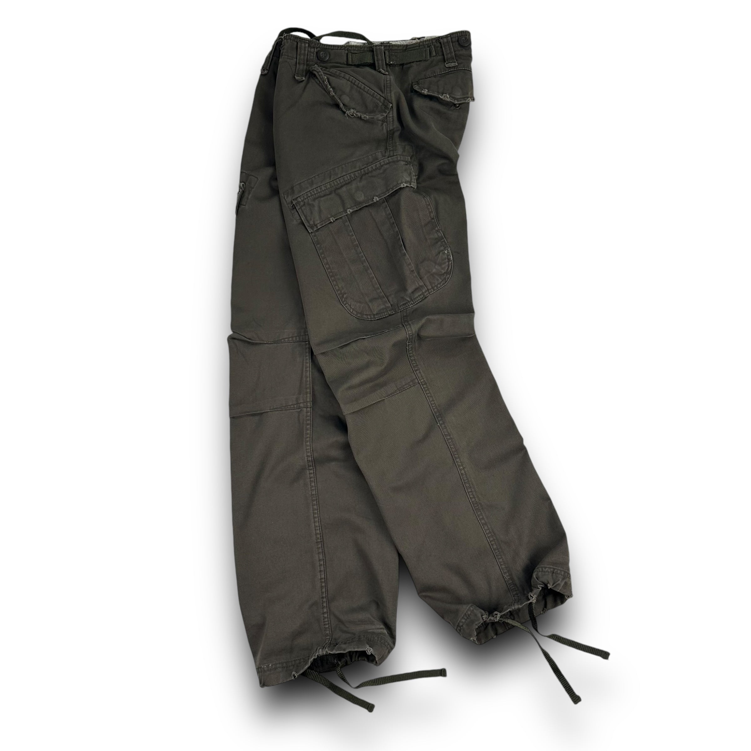 Burton 2000's baggy wide leg cargo bottoms (S-L)