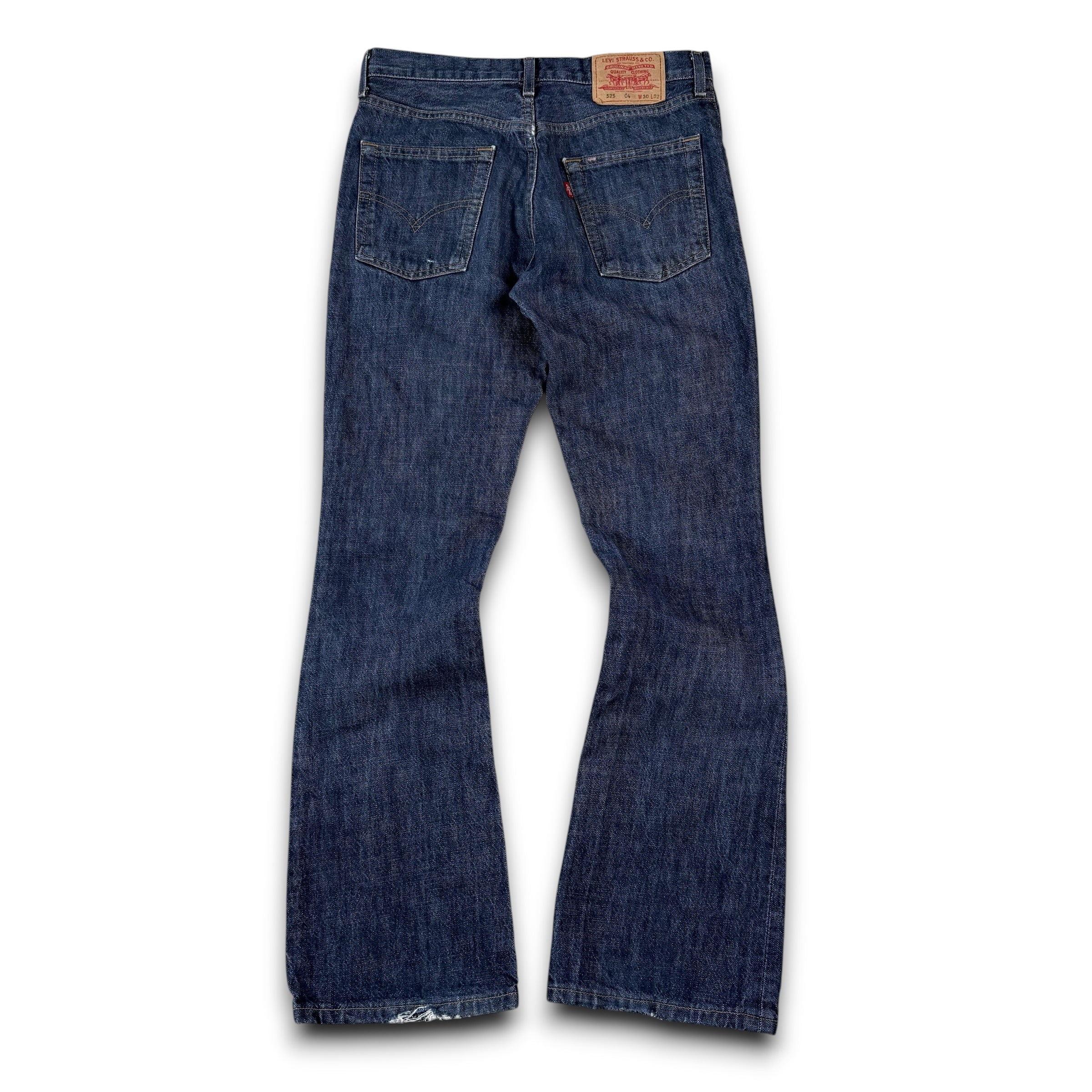 Levi's 525 2000's fitted denim flare jeans (S)