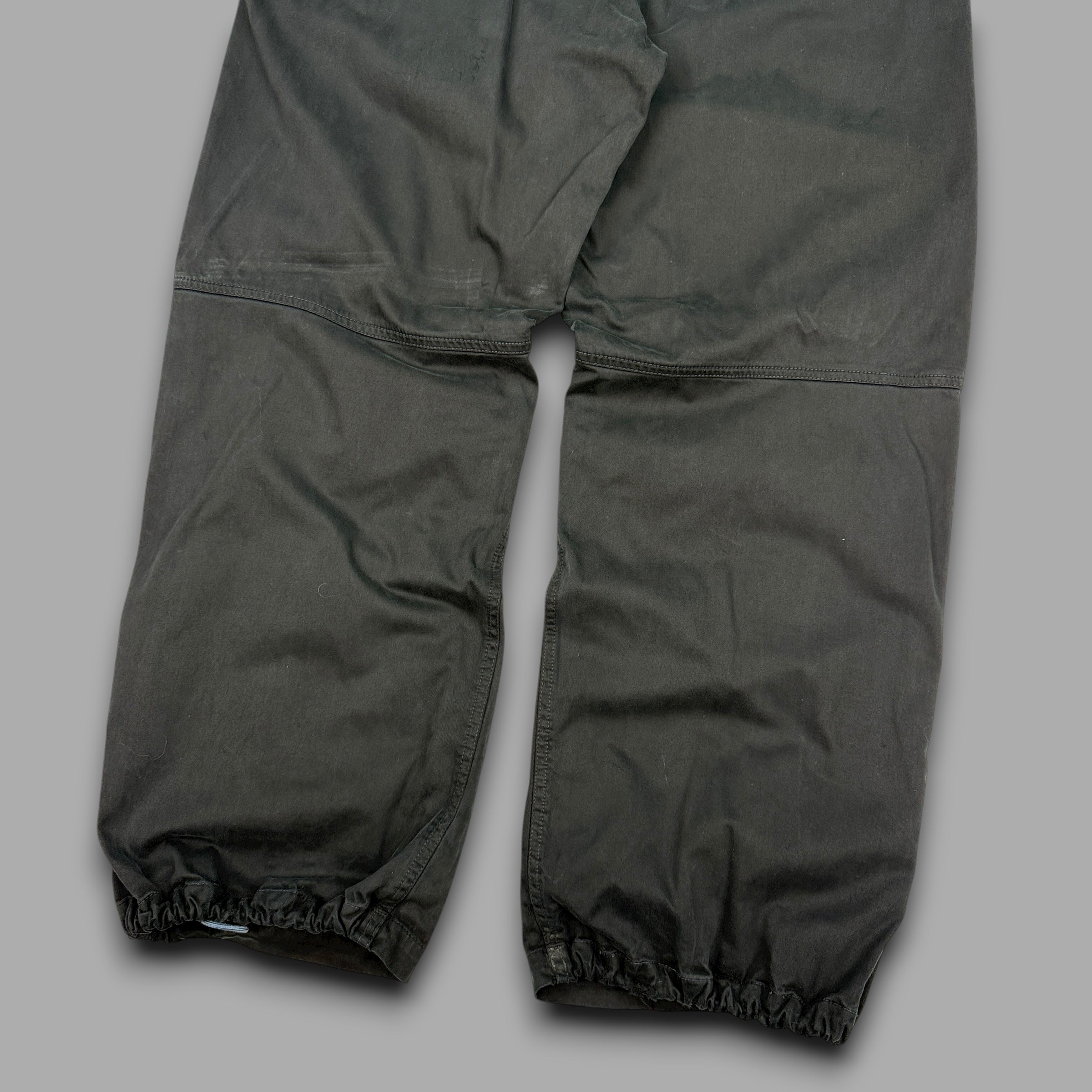 Maharishi 2000's baggy wide leg flight bottoms (S)