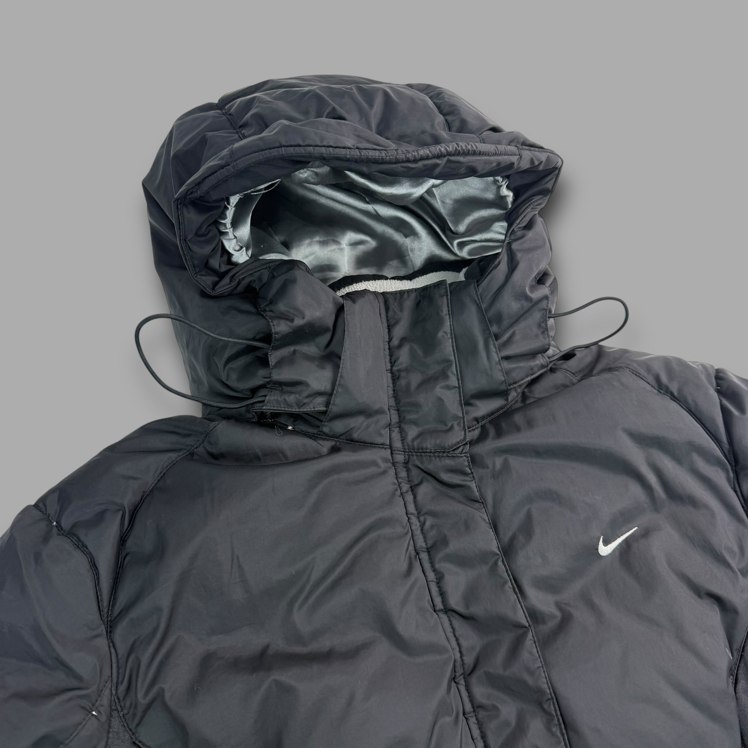 Nike 2000's panelled 550 down-filled puffer jacket (S)