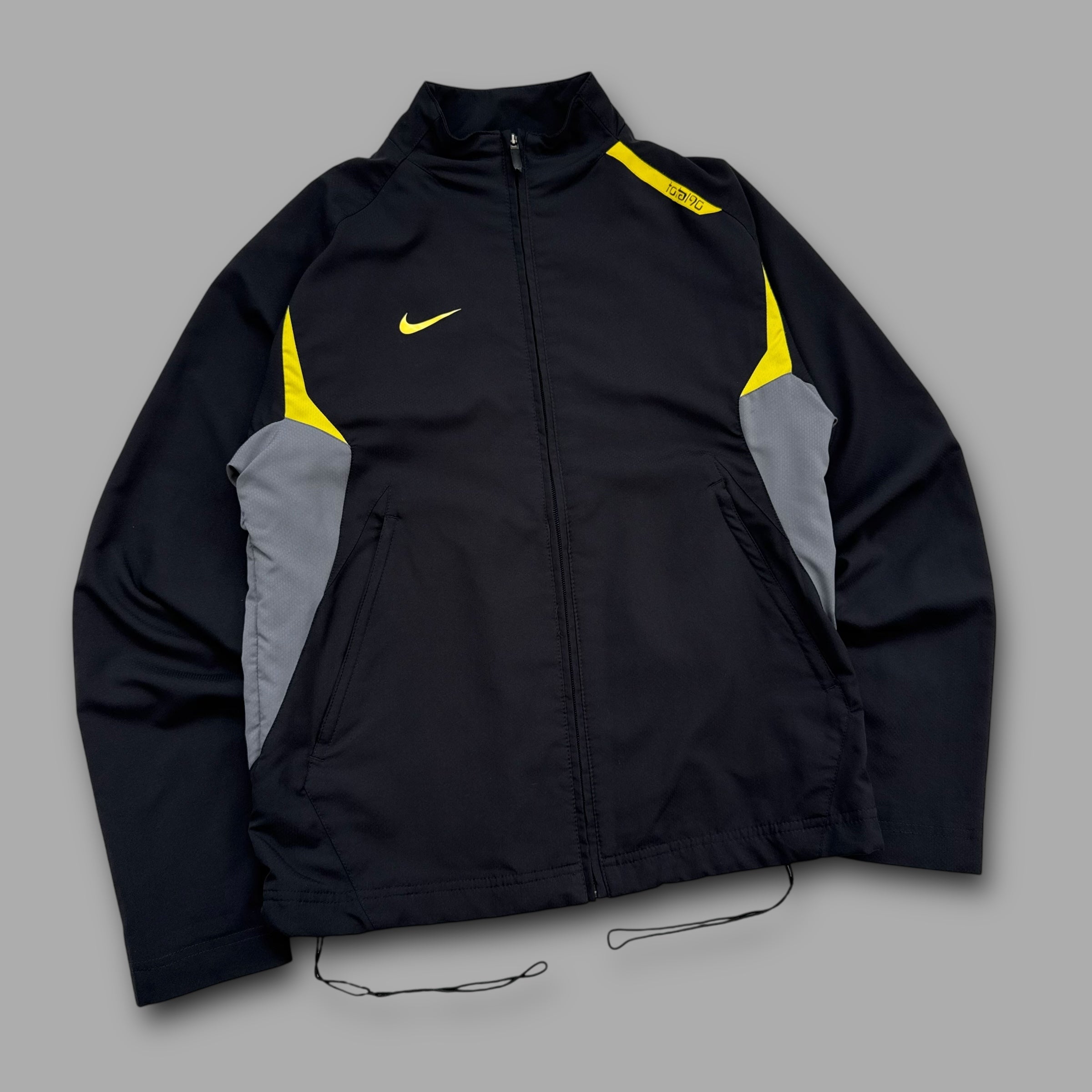 Nike 2000's total 90's technical full-zip panelled track jacket (S)