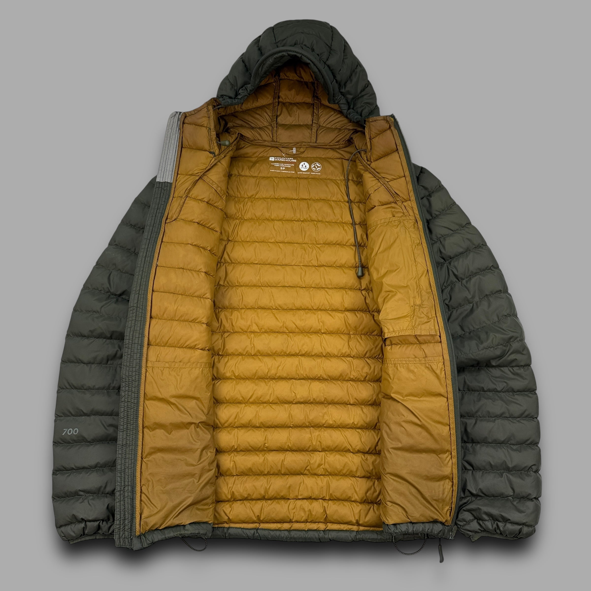 Mountain warehouse 2000's technical downfilled puffer jacket (S)