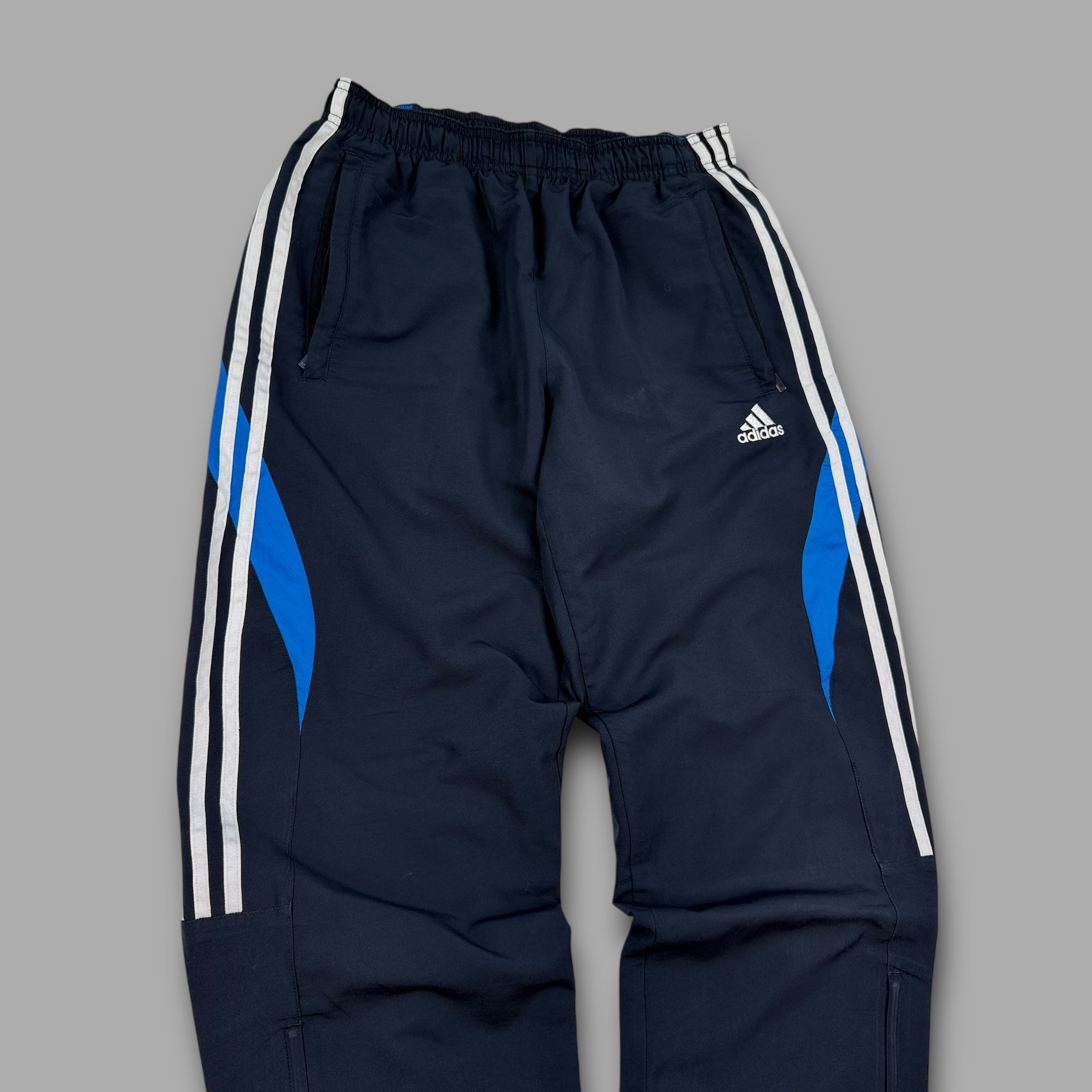 Adidas 2013 baggy panelled track bottoms (S)