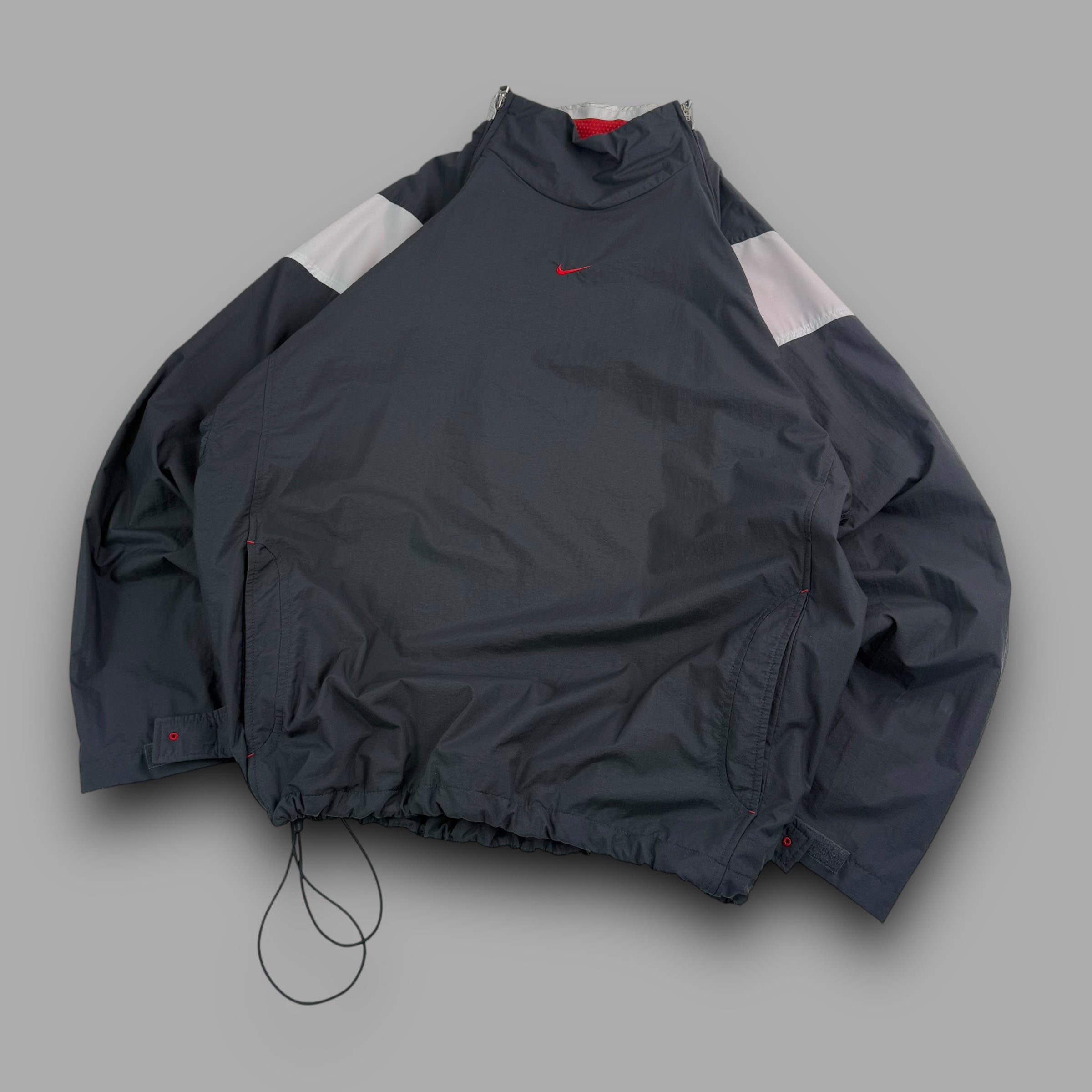 Nike 2000’s airmax technical dual-zip pullover track jacket (XL)