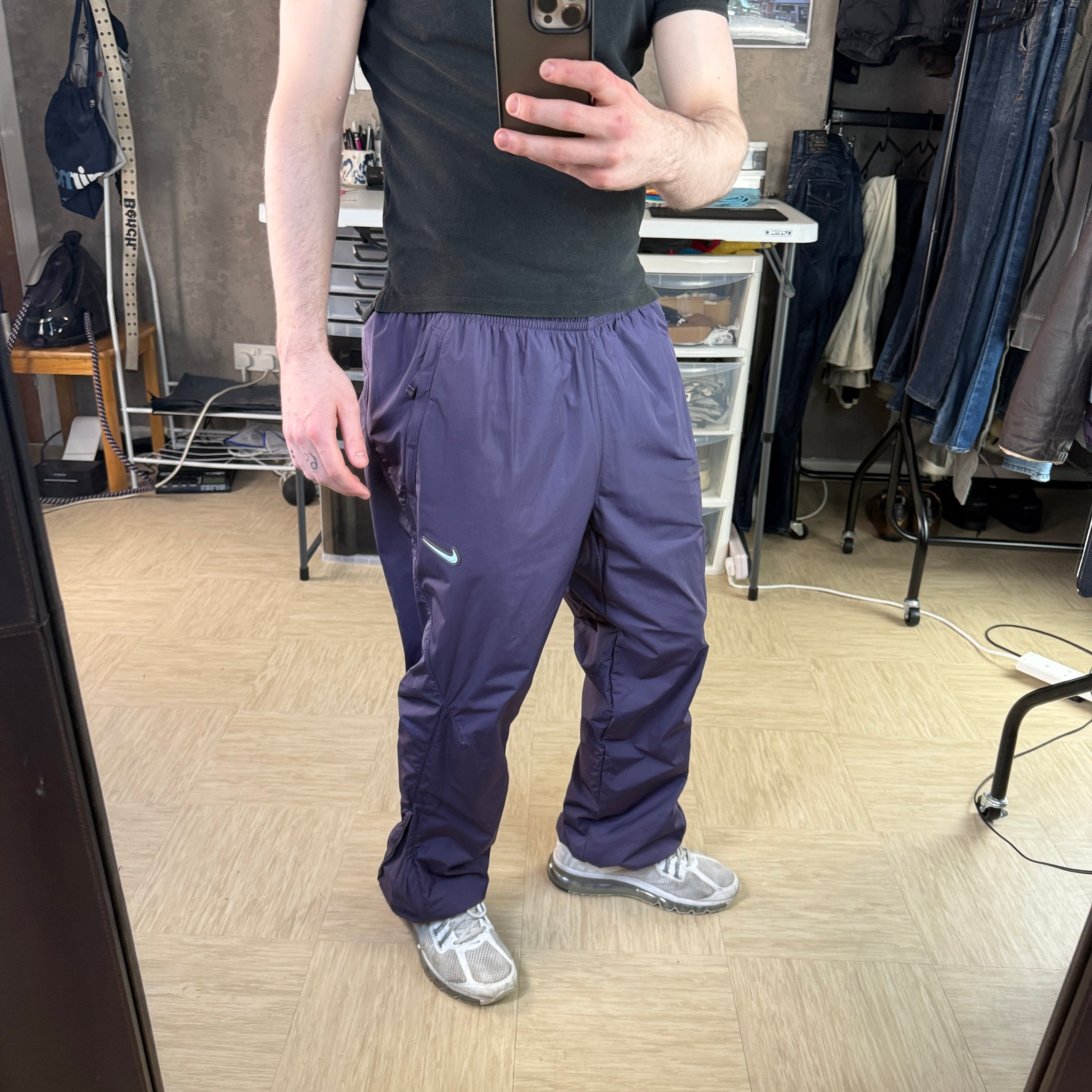 Nike x nocta North Star nylon track bottoms (M)