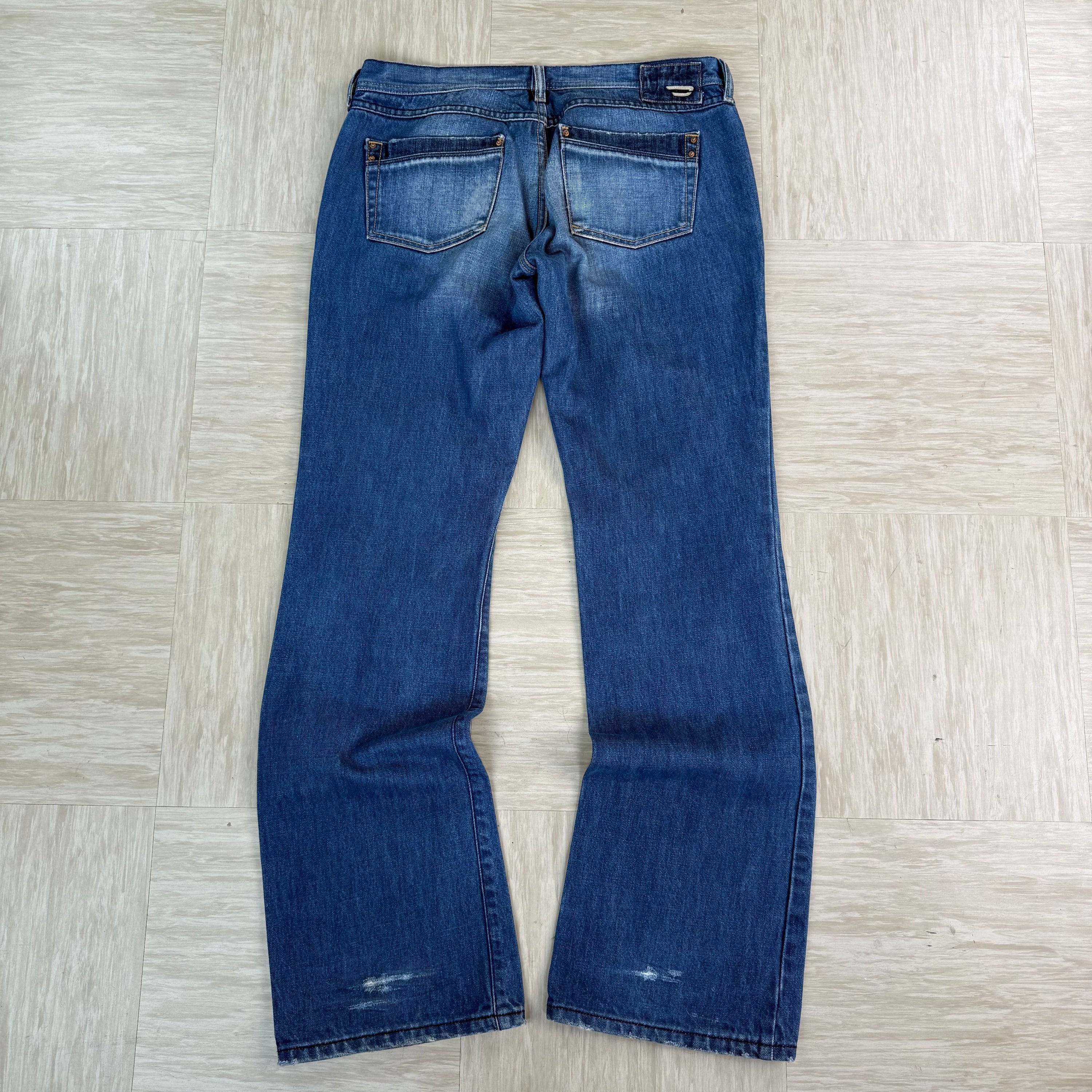 Diesel 2000's relaxed denim bootcut jeans (S)