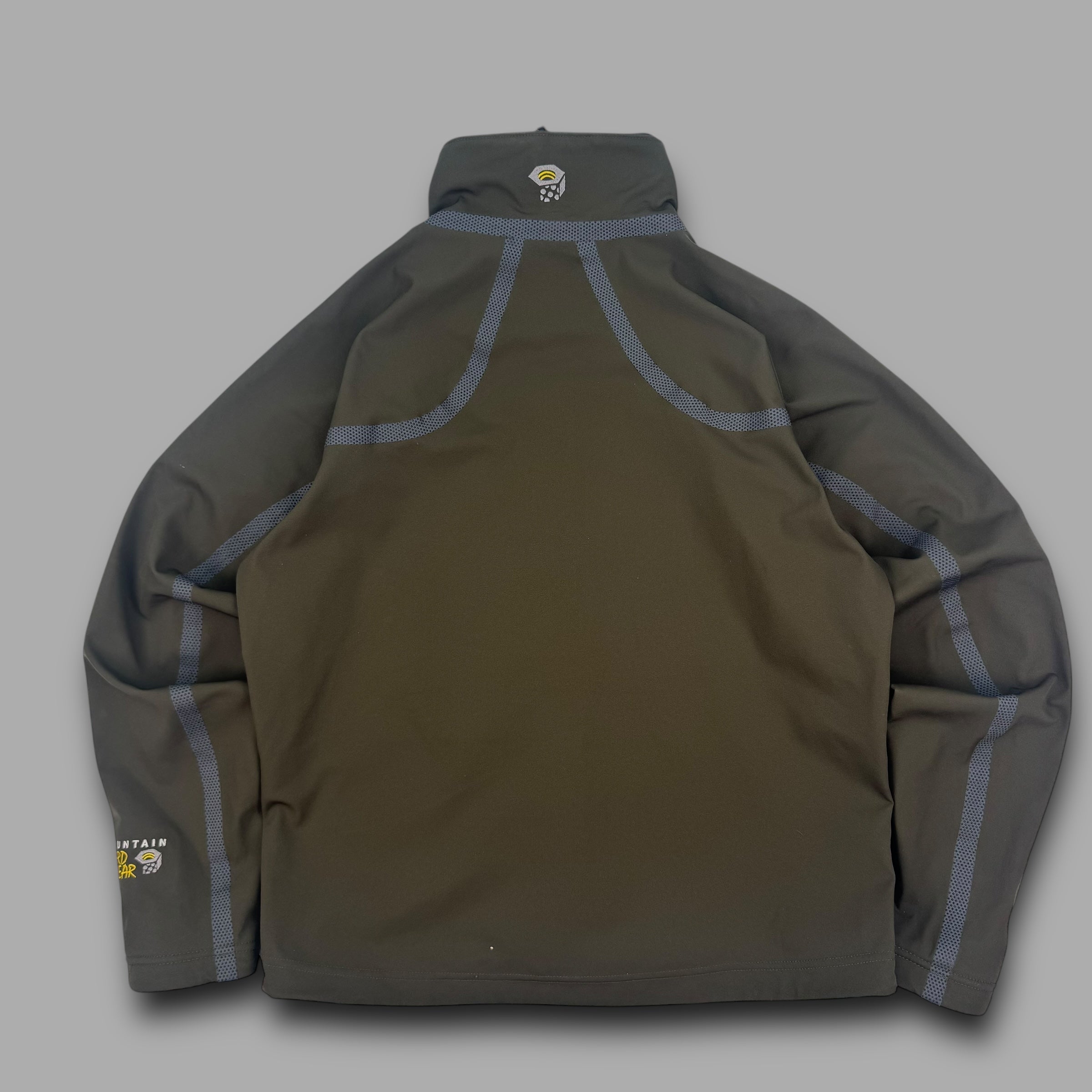 Mountain hardwear 2000’s technical taped seams conduit softshell jacket (S)