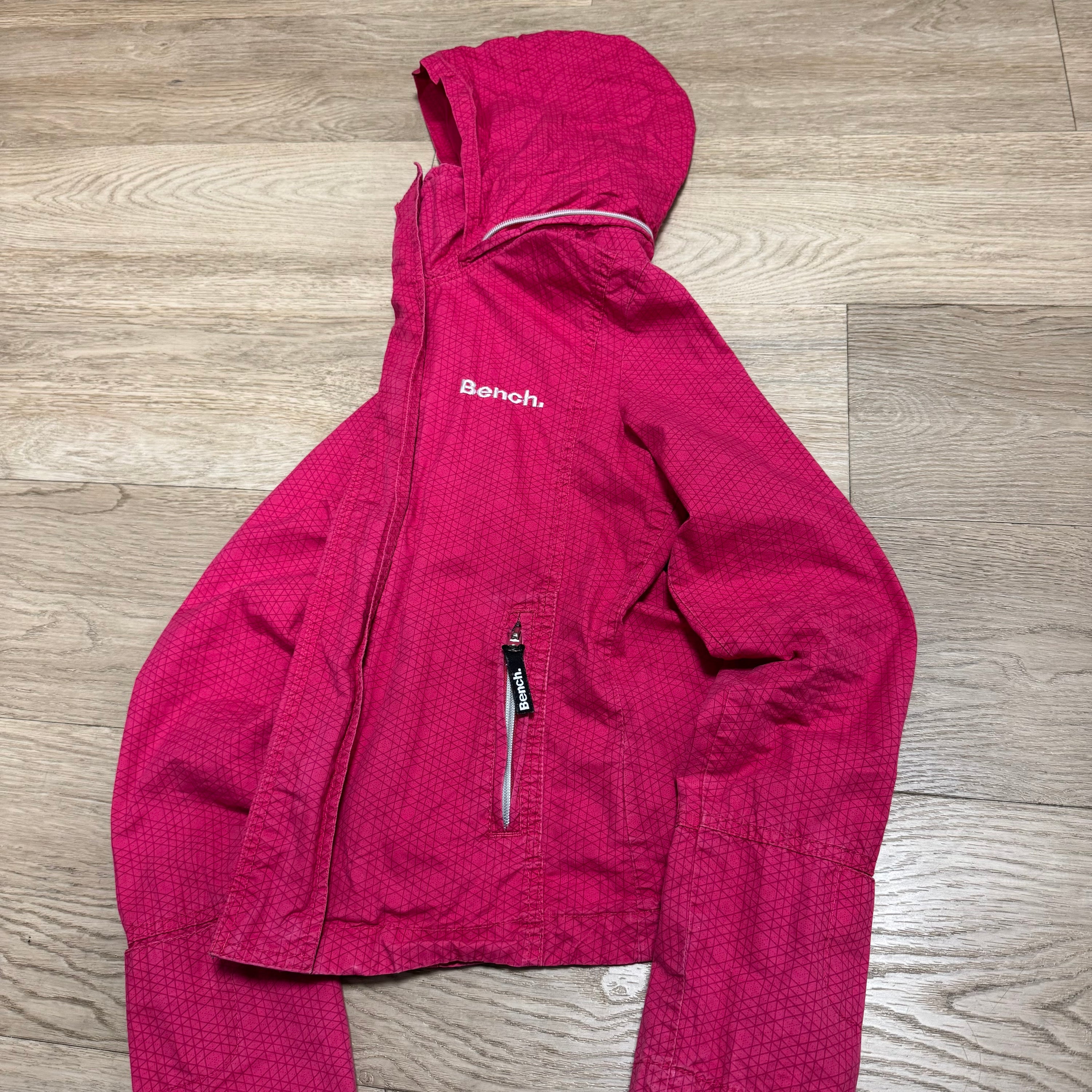Bench 2000's cropped monogram zip up jacket (XS) wms